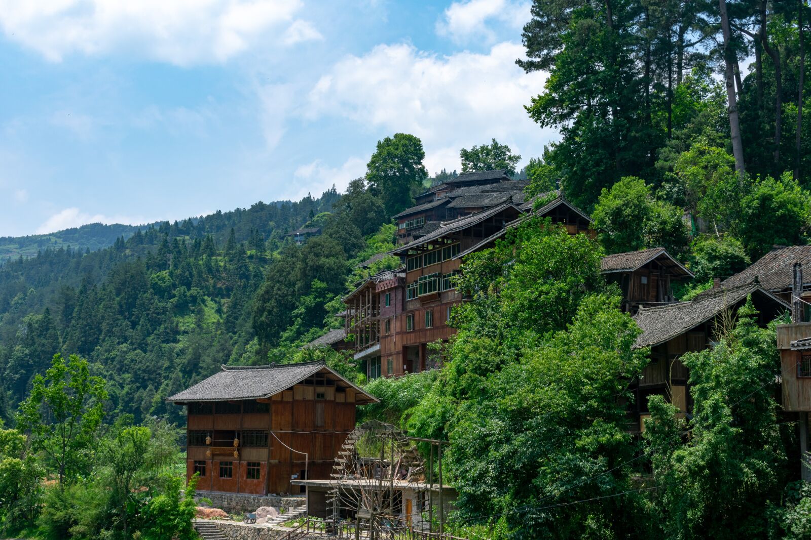 Nikon D3400 sample photo. Building, houses, miao photography
