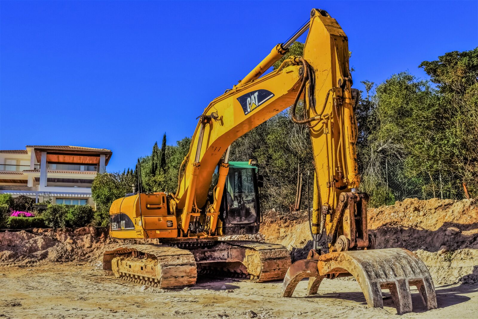 Nikon D3300 sample photo. Heavy machine, equipment, machinery photography
