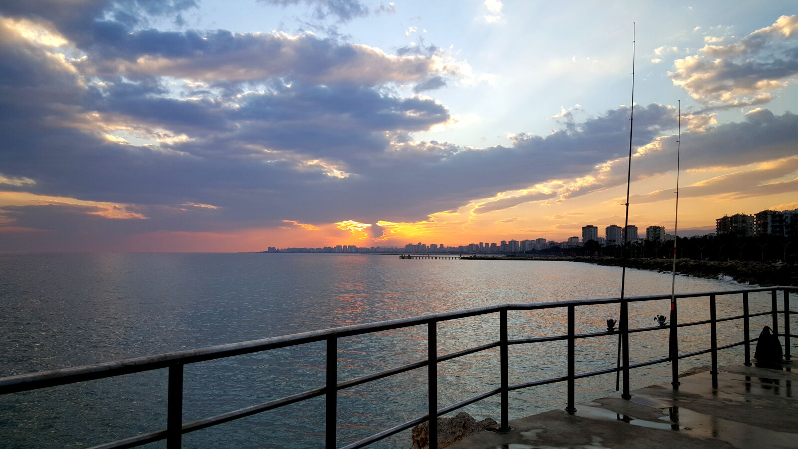 Samsung Galaxy S6 sample photo. Seaside, sunset photography