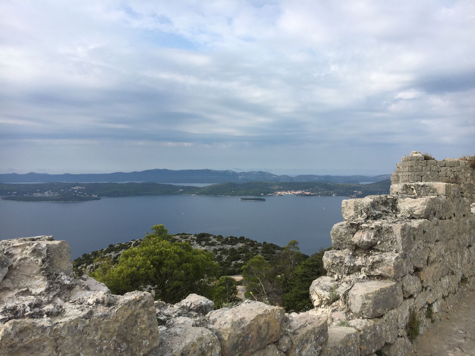 Apple iPhone 6s sample photo. Fortress, croatia, sea photography