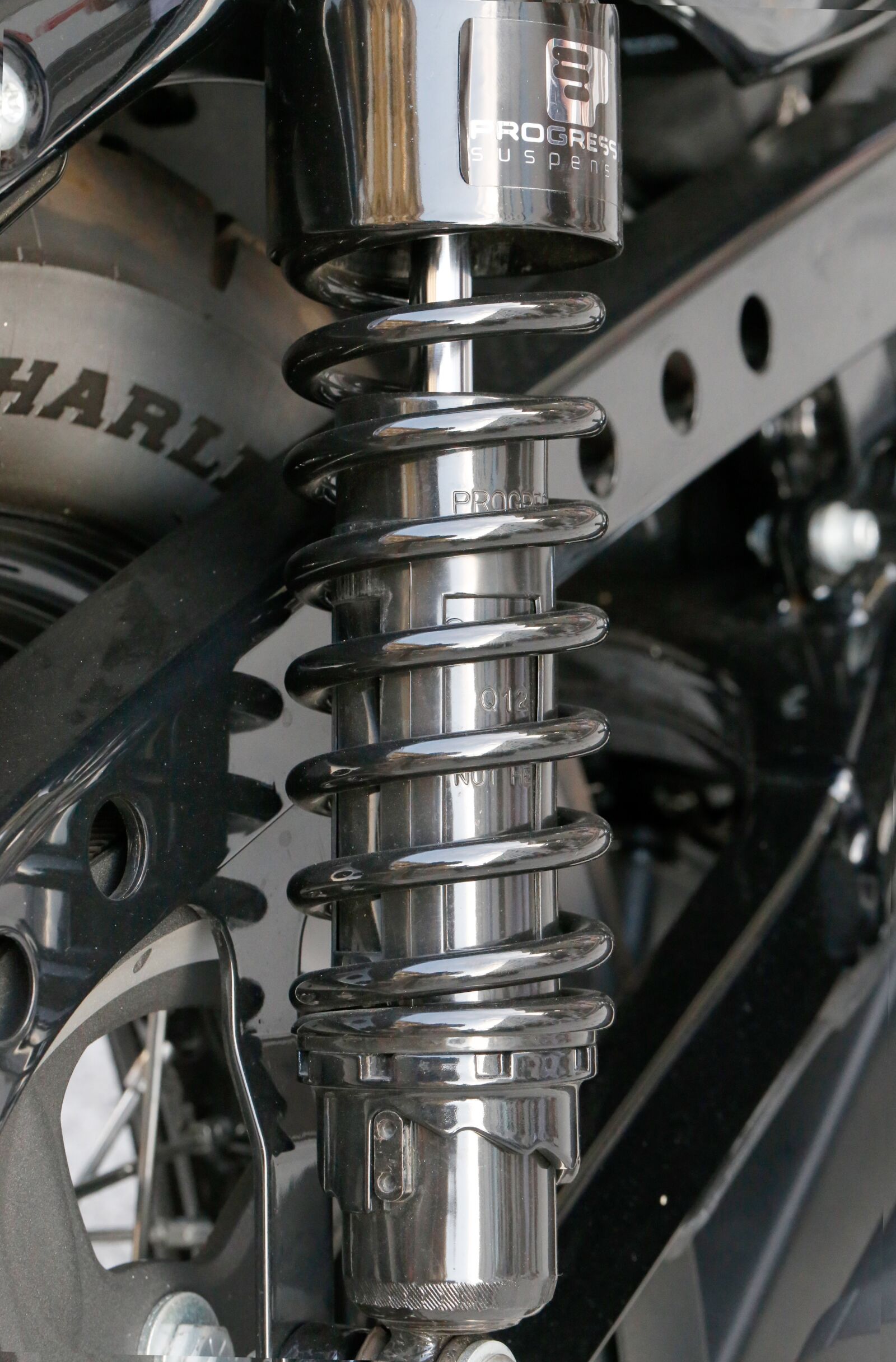 Canon EF 100mm F2.8L Macro IS USM sample photo. Motorcycle, motor, metal photography