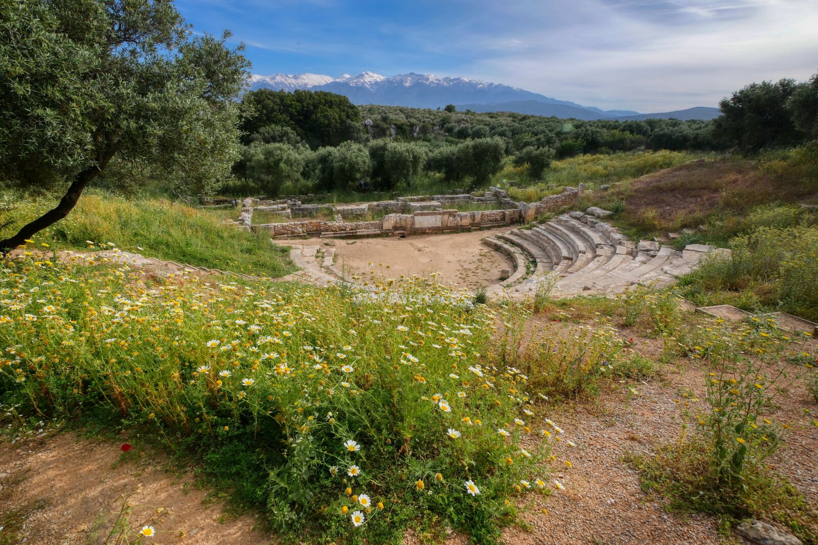 Panasonic Lumix DMC-GX8 sample photo. Crete, greece, amphitheater photography