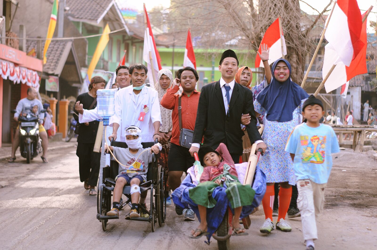 Nikon D300S sample photo. Agustusan, outdoors, indonesian photography