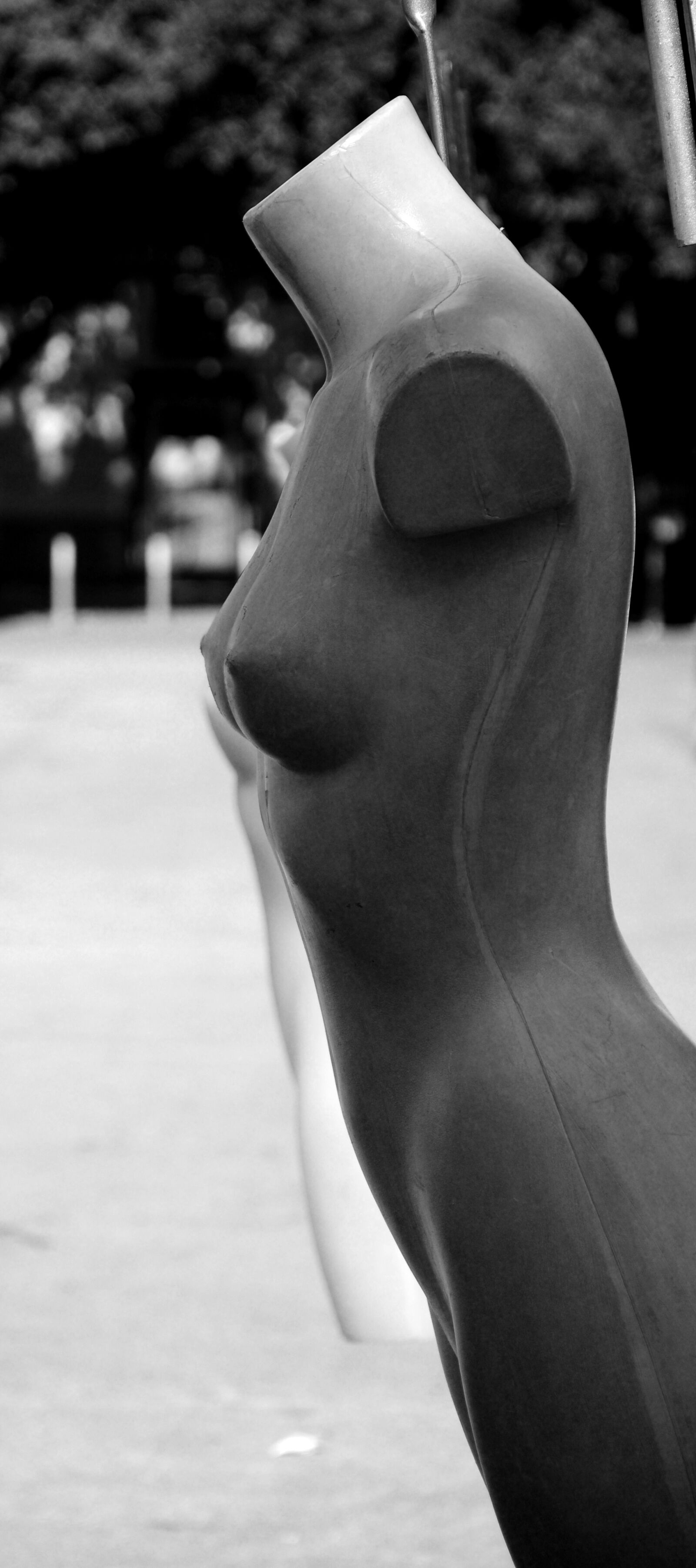 Nikon D90 sample photo. Bust, dummy, dress photography