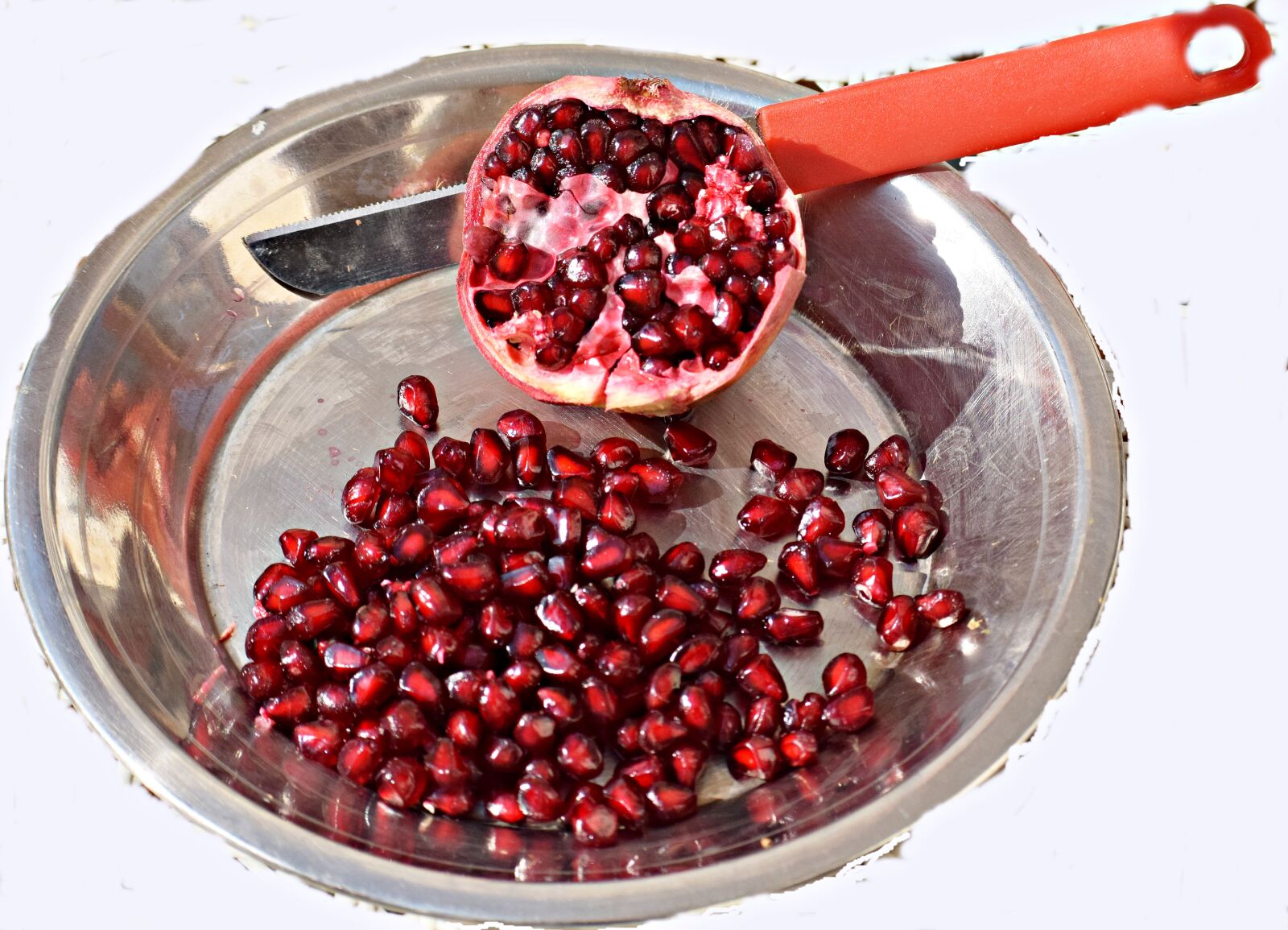 Nikon D3300 sample photo. Pomegranate, seeds, red photography