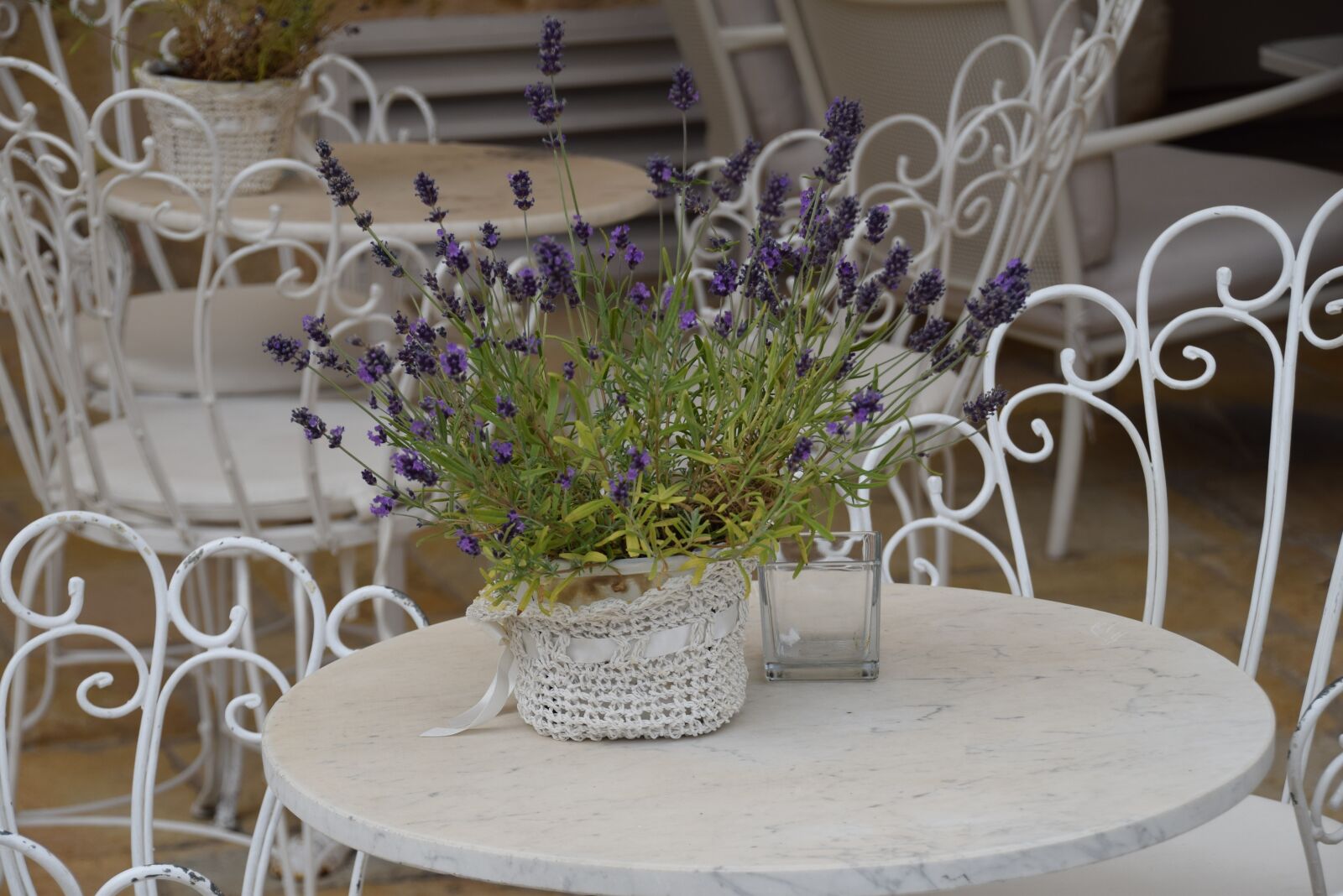 Nikon D5300 sample photo. Lavender, table, italy photography