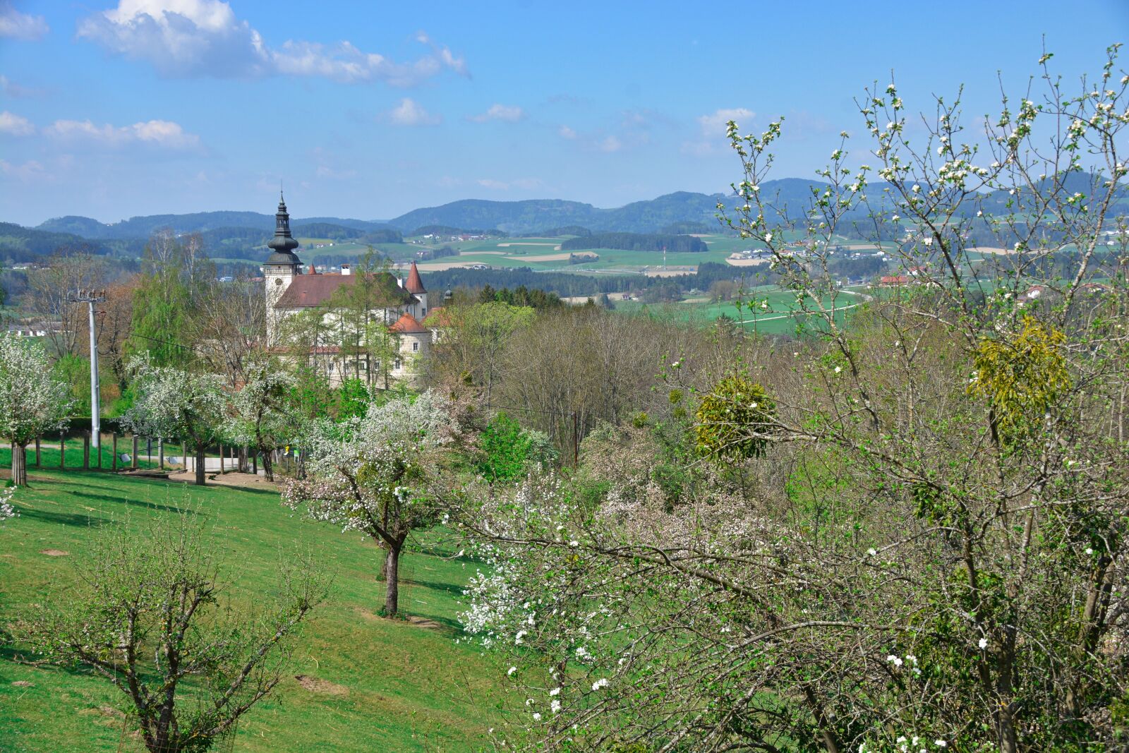 Nikon D7100 sample photo. Spring, castle, austria photography