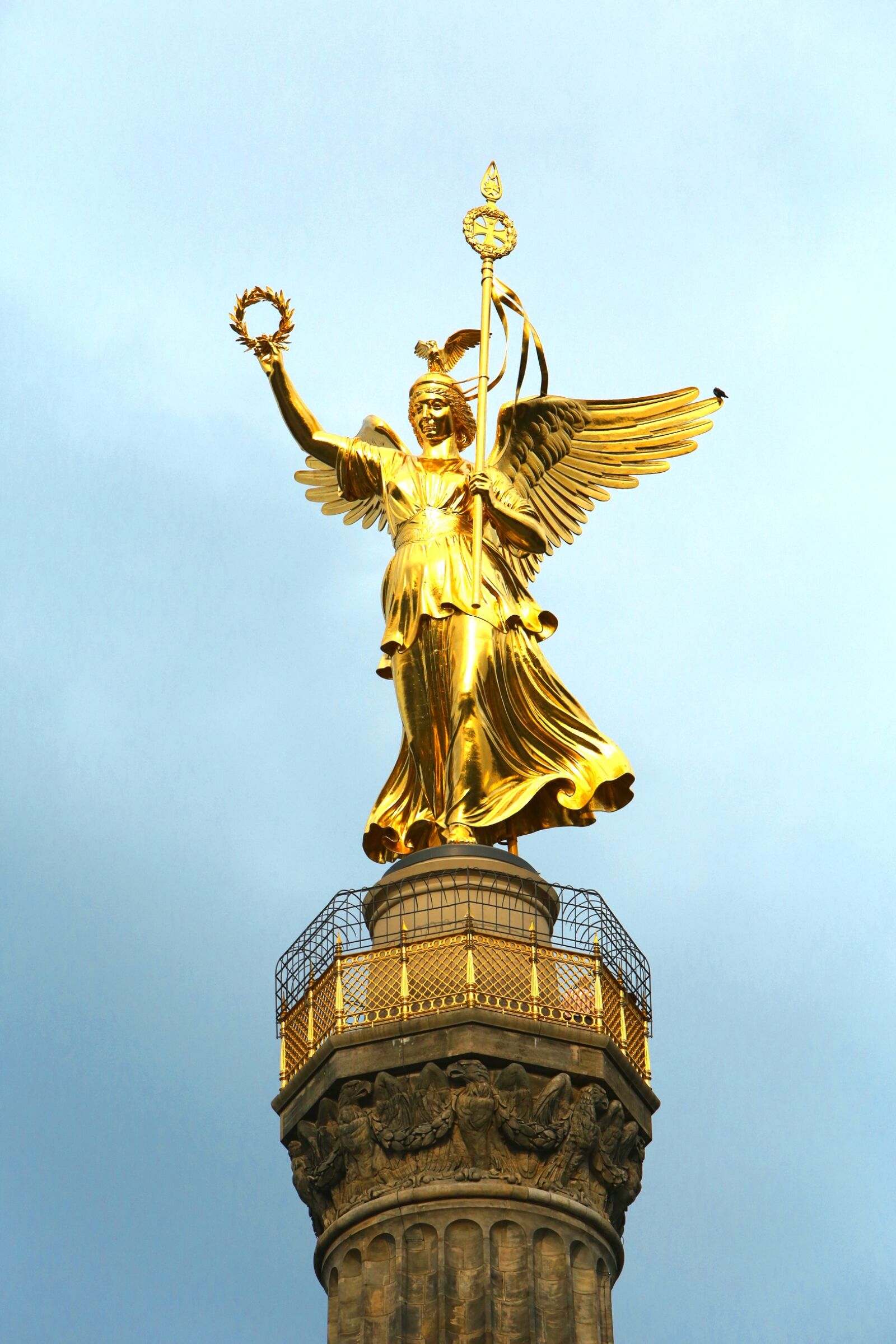 Canon EF 70-200mm F2.8L IS USM sample photo. Berlin, siegessäule, capital photography