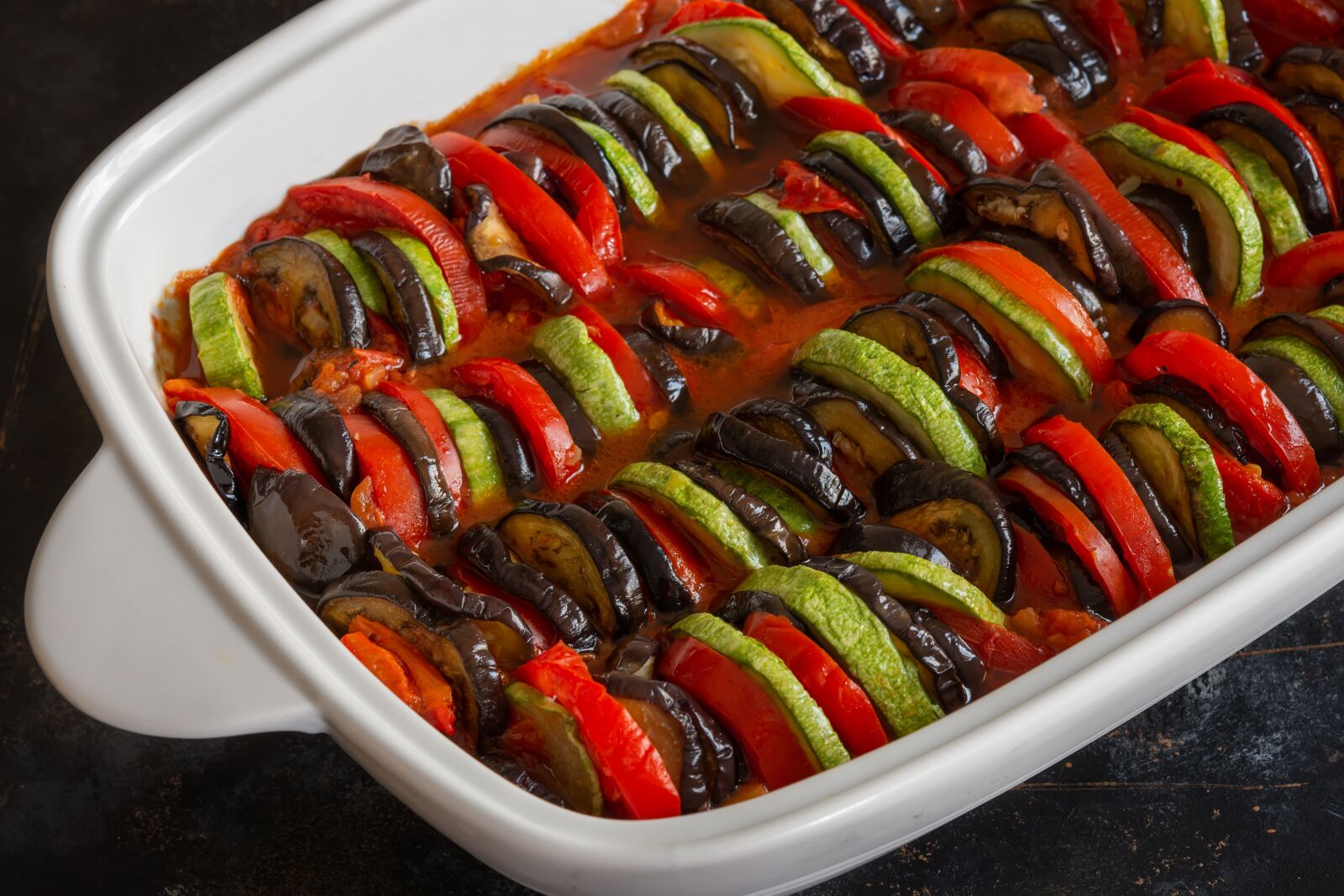 Nikon D7200 sample photo. Ratatouille, casserole, dish photography
