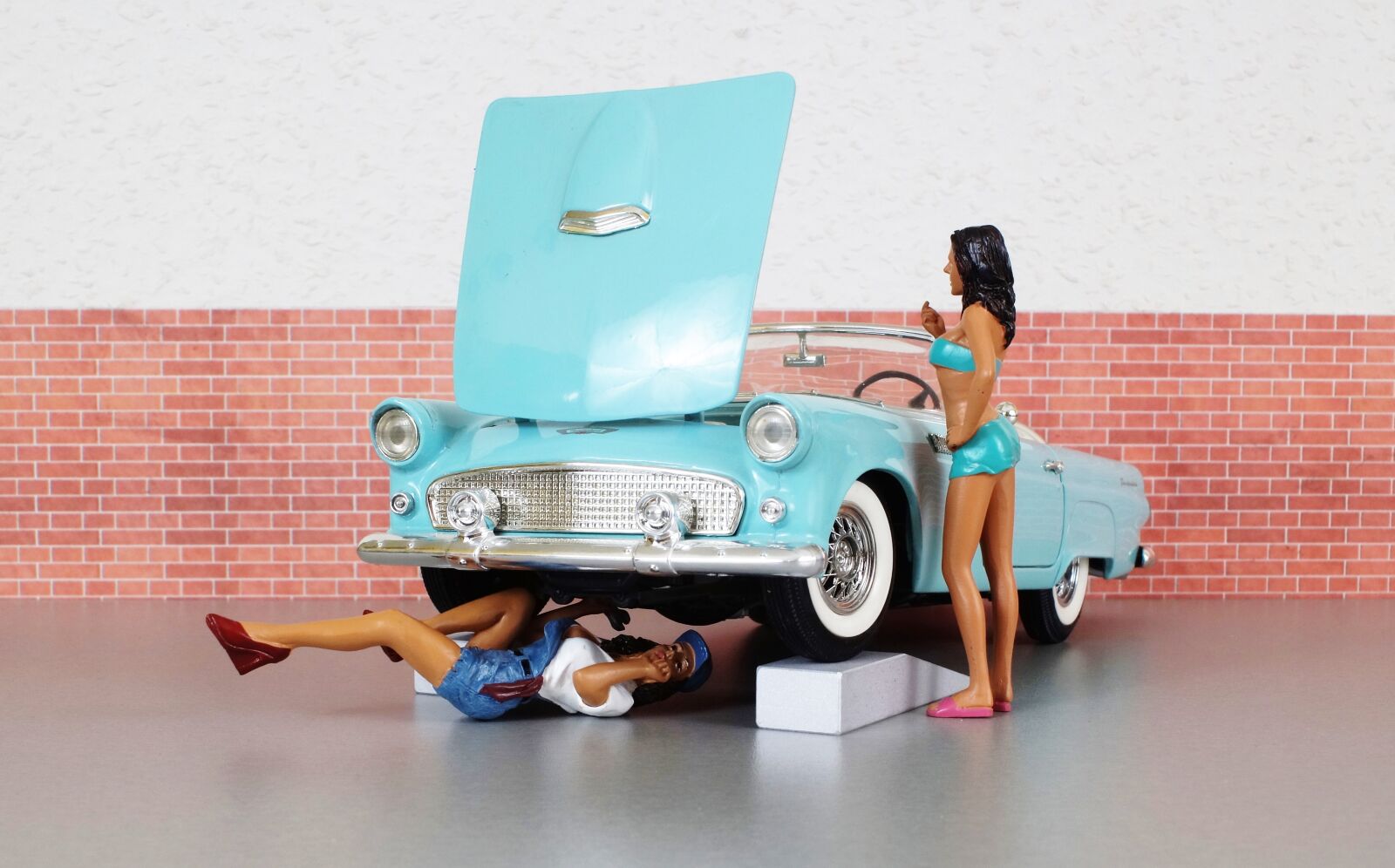 Sony DT 18-70mm F3.5-5.6 sample photo. Model car, ford, ford photography