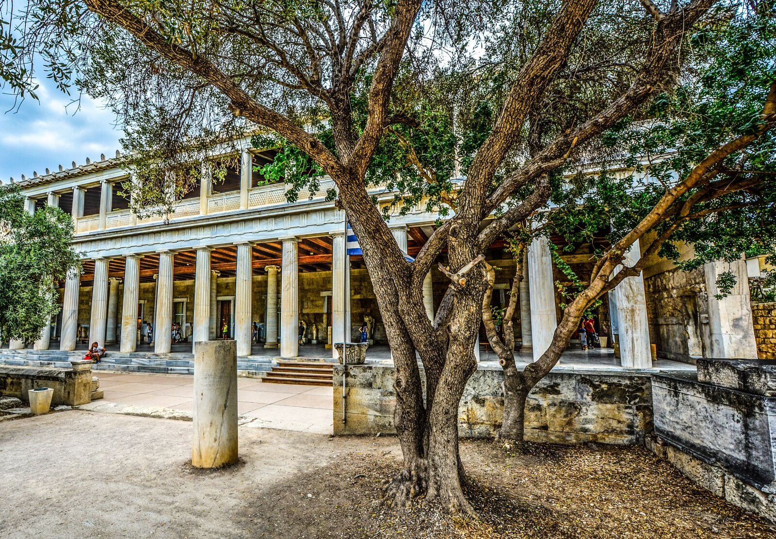Nikon D5200 sample photo. Tree, athens, acropolis photography