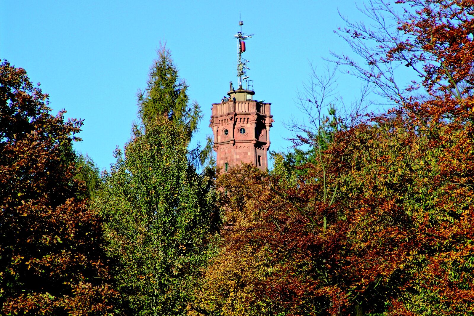 Sony DSC-F828 sample photo. Rochlitzer berg, observation tower photography