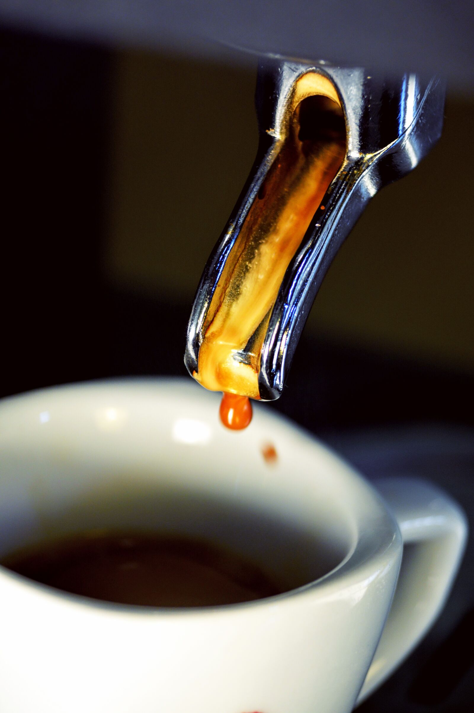 Nikon D3200 sample photo. Espresso, coffee, espresso machine photography