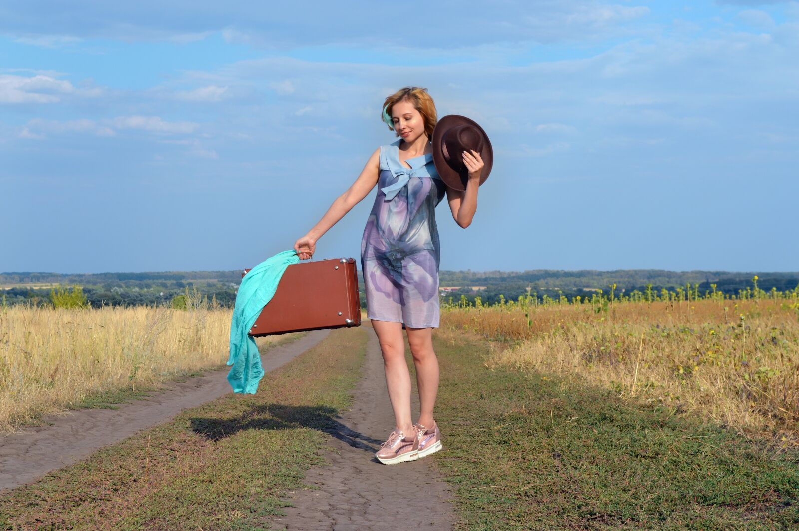 Nikon D3200 sample photo. Woman, model, country girl photography
