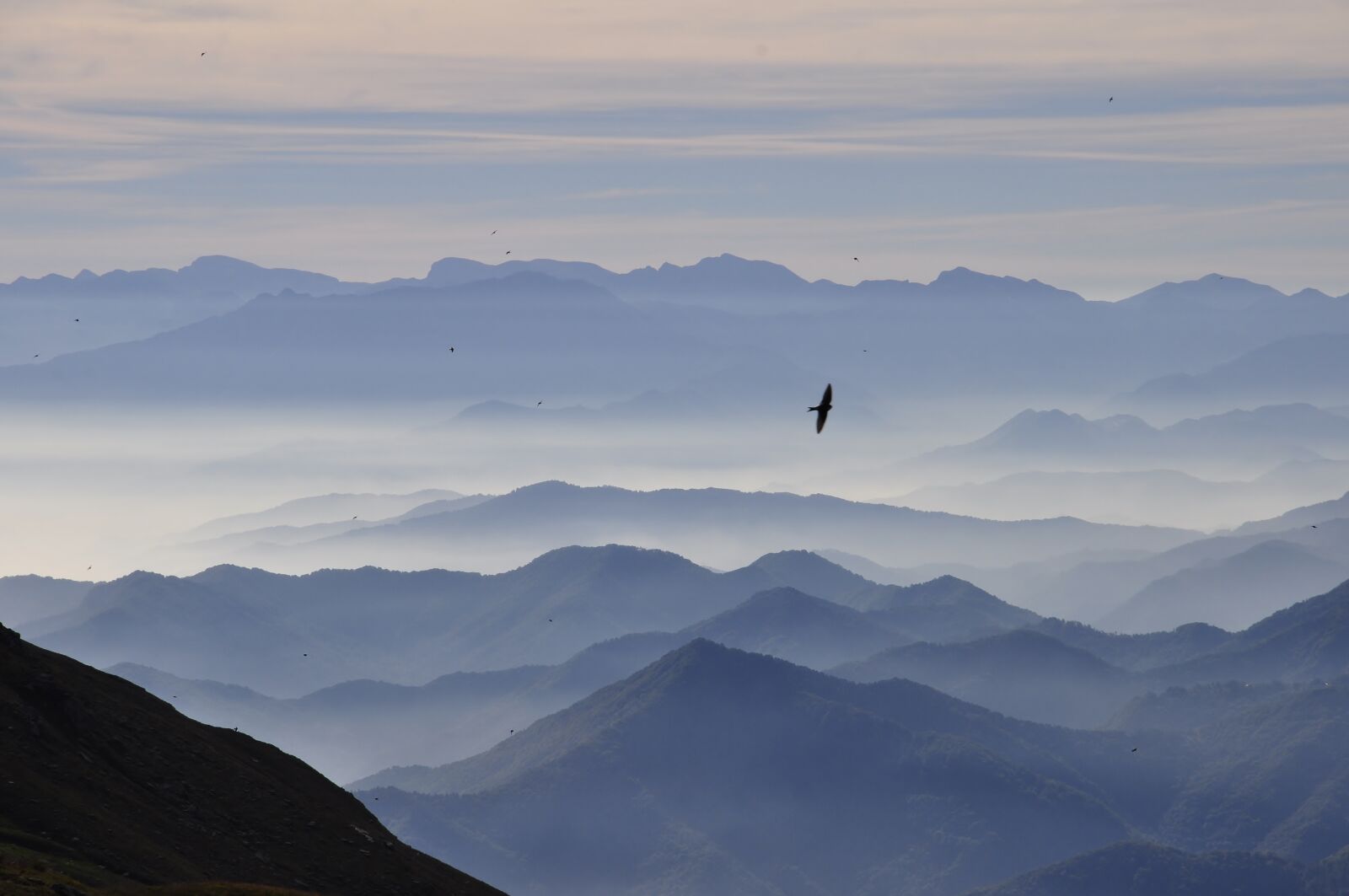 Nikon D5000 sample photo. Mountains, landscape, morning photography