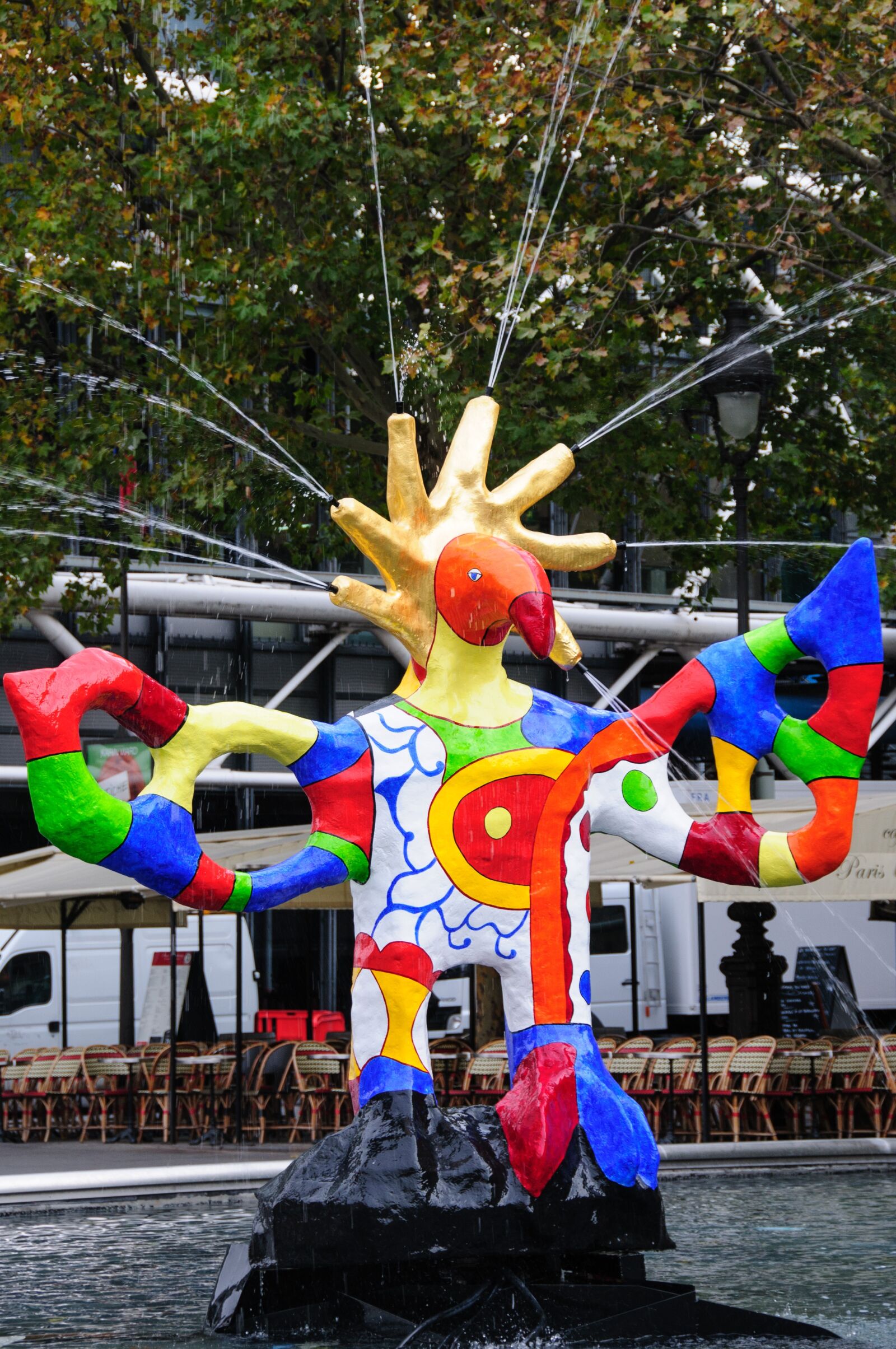 Nikon D300 sample photo. Artwork, sculpture, paris photography