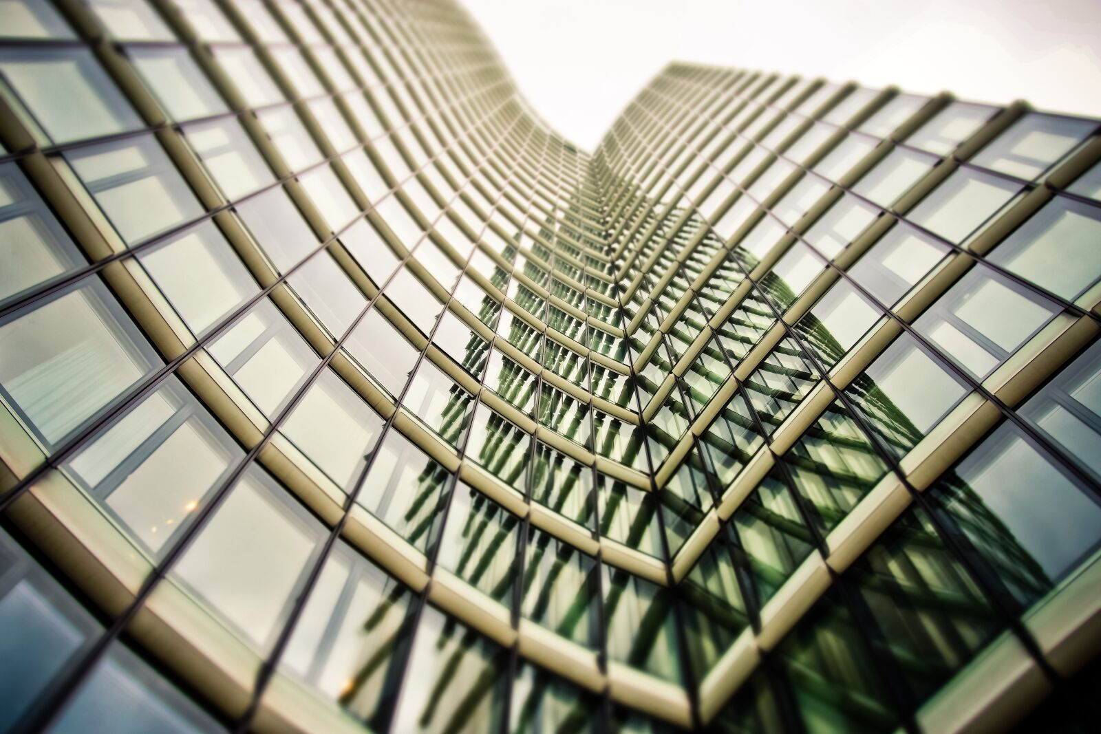 Olympus OM-D E-M10 sample photo. Architecture, glass, modern photography