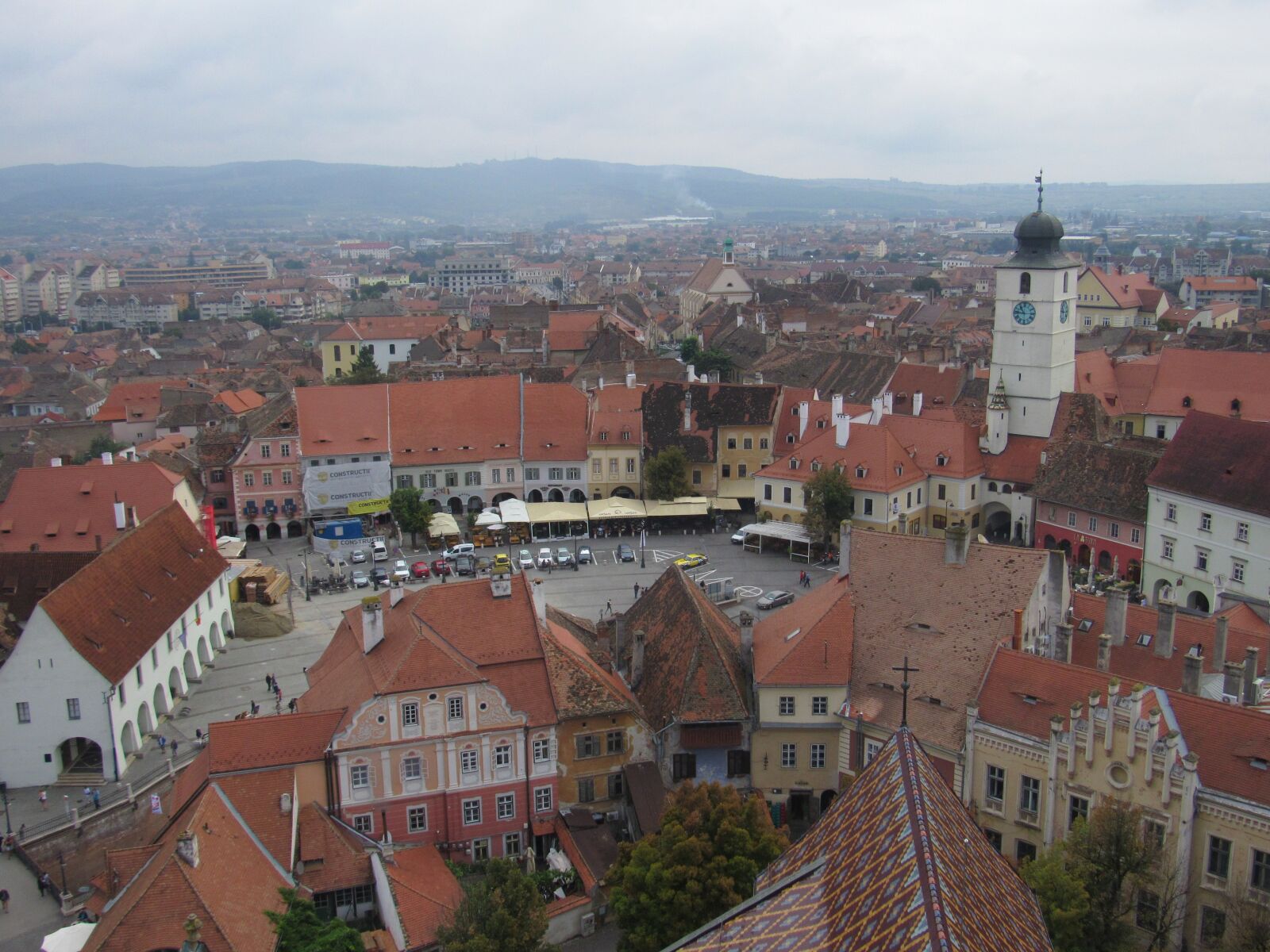 Canon PowerShot SX530 HS sample photo. Sibiu, transylvania, small market photography
