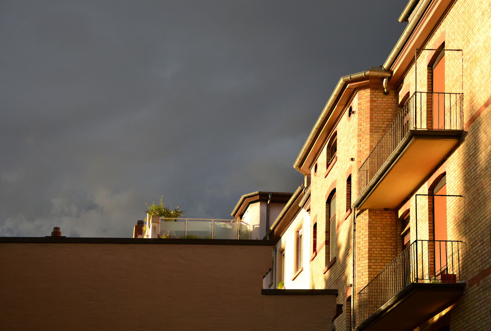 Nikon D3200 sample photo. Thunderstorm, mood, evening photography