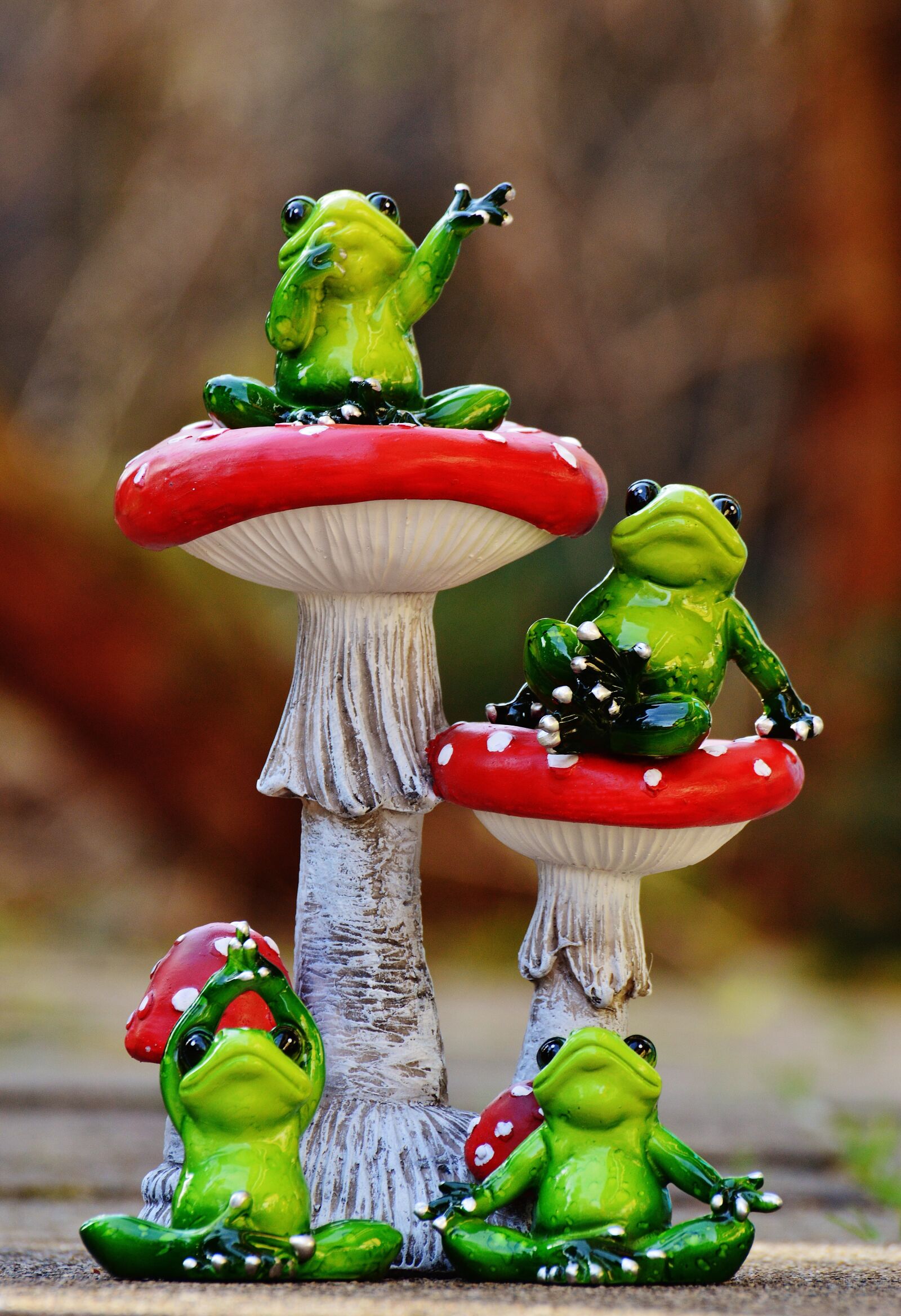 Nikon D3200 sample photo. Frogs, mushrooms, fly agaric photography