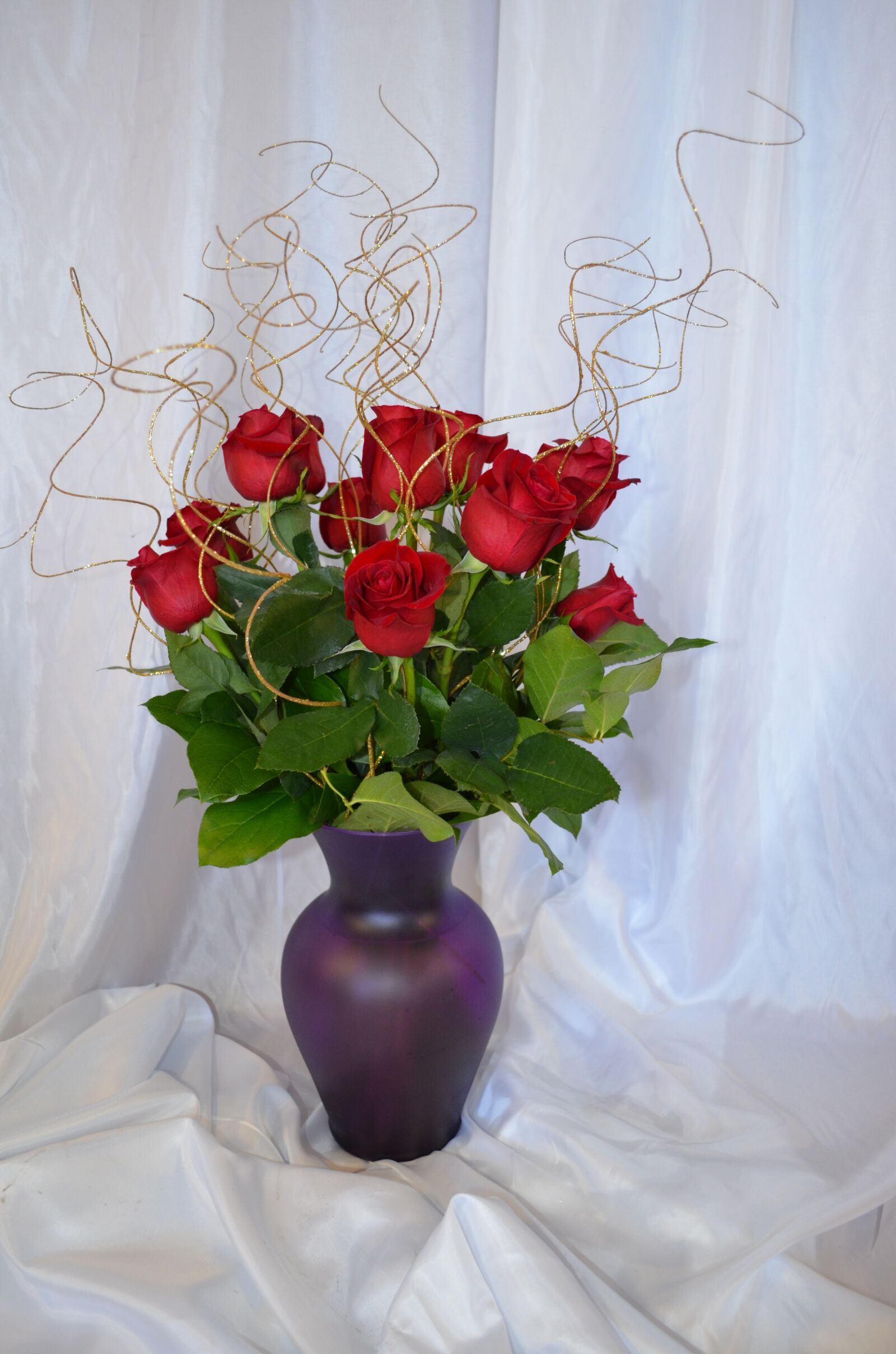 Nikon D5100 sample photo. Roses, red, flowers photography