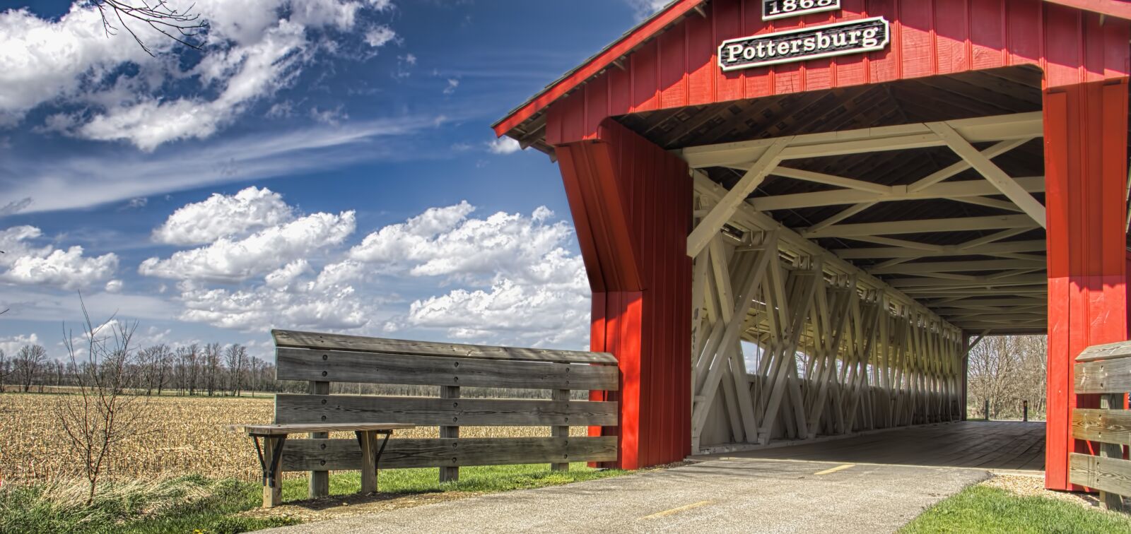 Canon EOS 600D (Rebel EOS T3i / EOS Kiss X5) sample photo. Covered bridge, scenery, trees photography