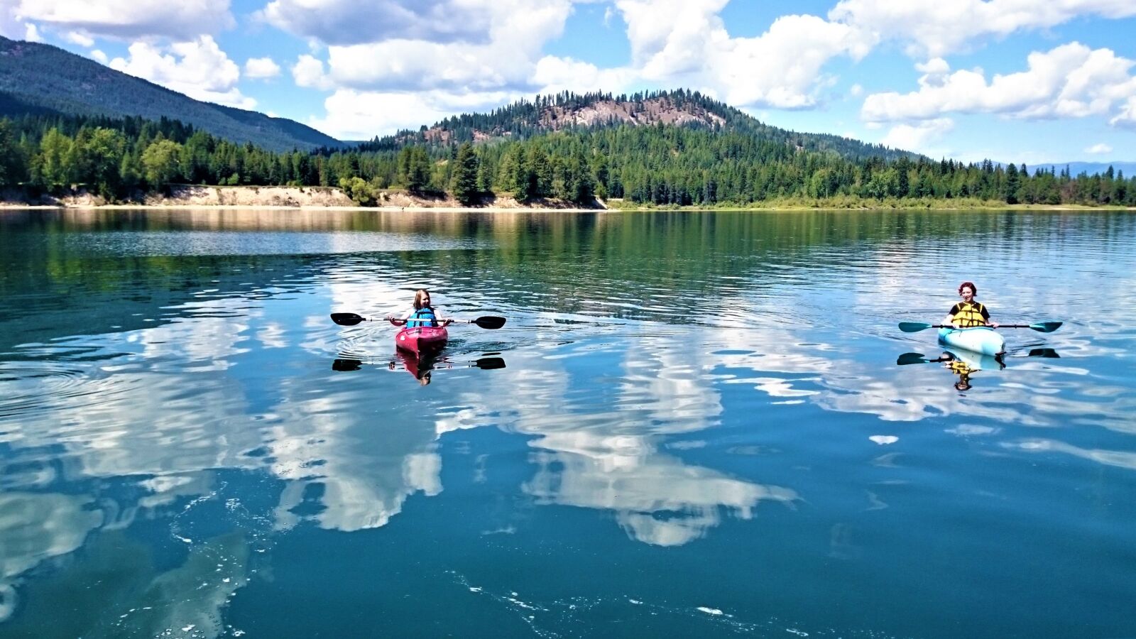 Sony Xperia Z1 sample photo. Kayaking, river, summer photography
