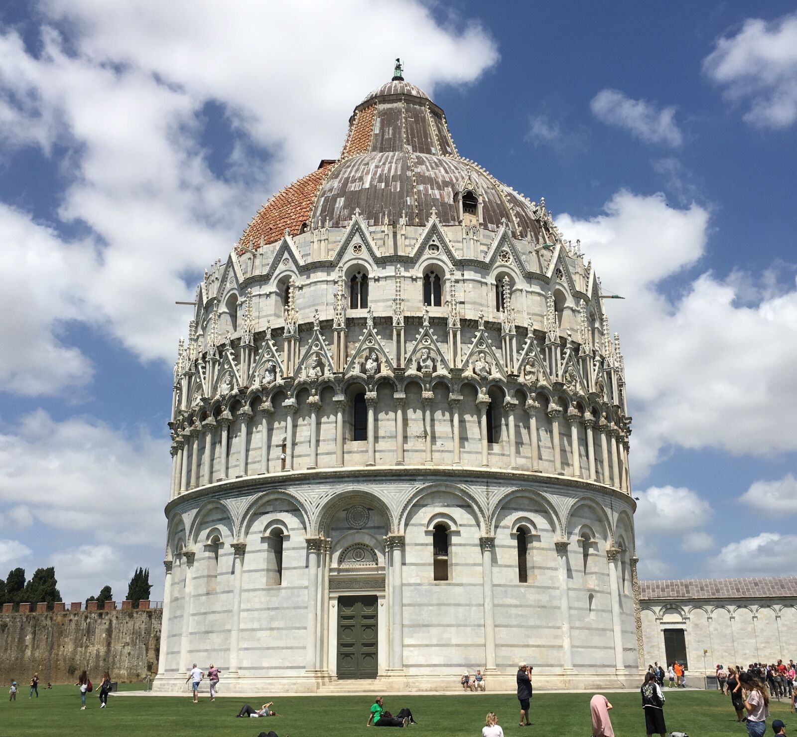 Apple iPhone 6s sample photo. Pisa, baptistery, unesco photography