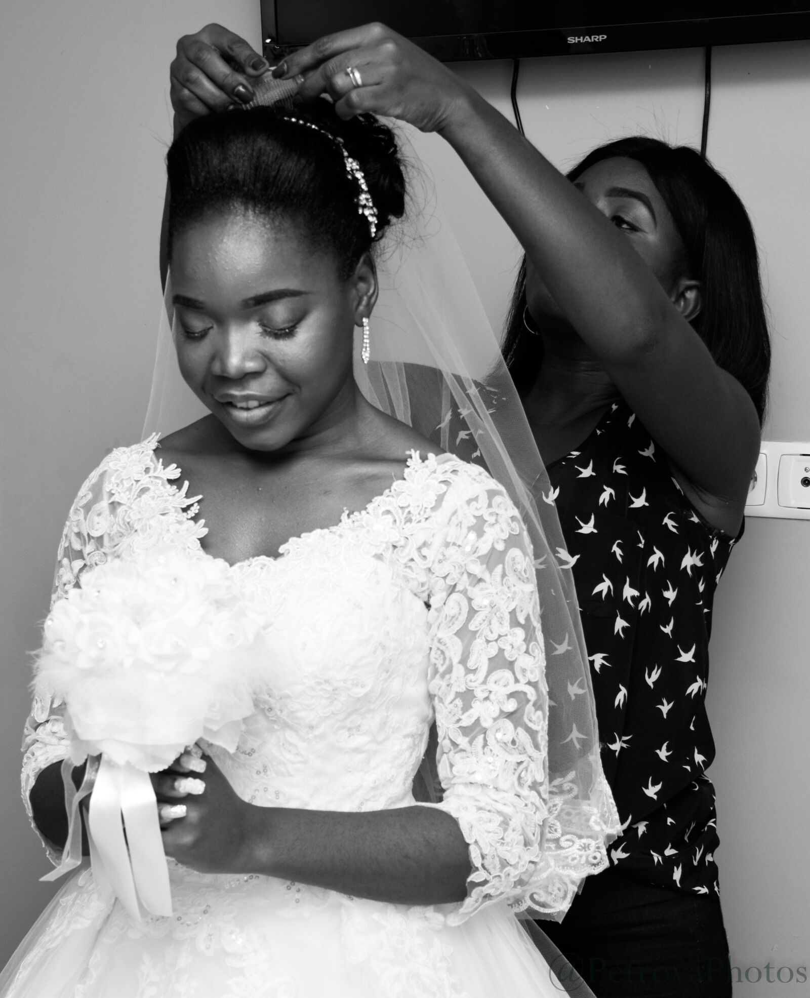 Nikon D5300 sample photo. Casamento, preto e branco photography