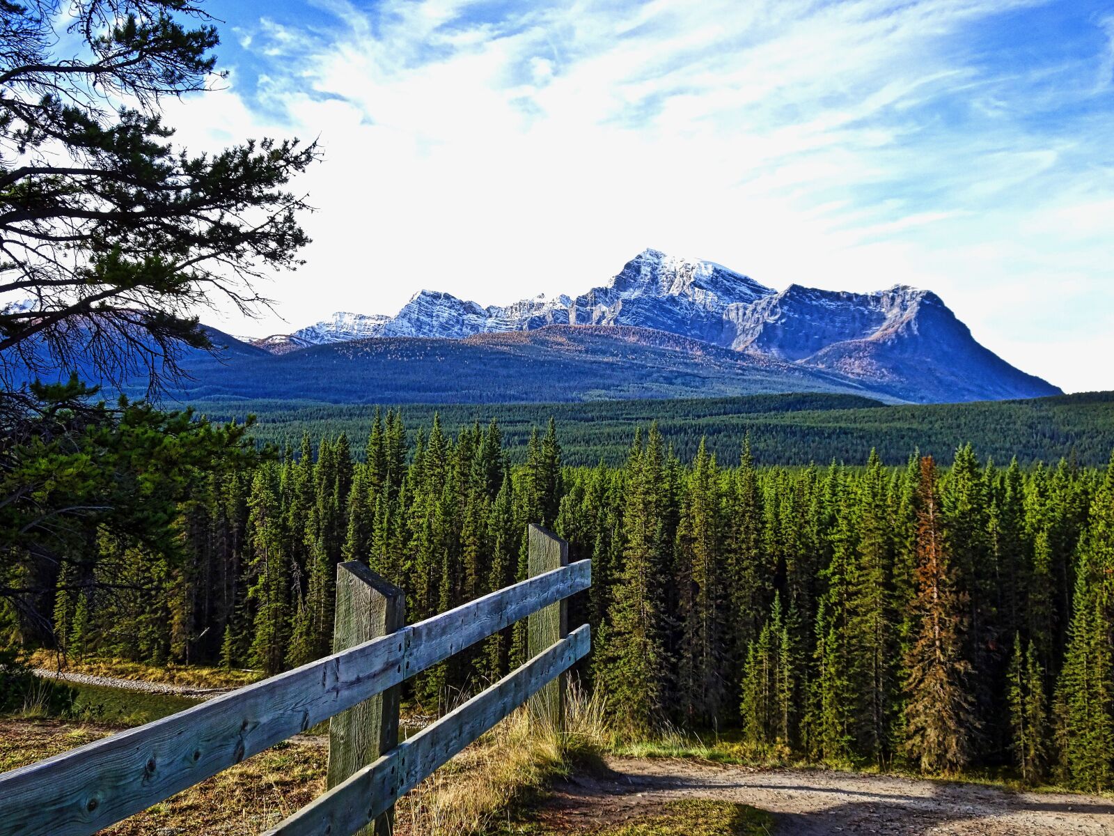 Sony Cyber-shot DSC-HX90V sample photo. Mountain, forest, perspective photography