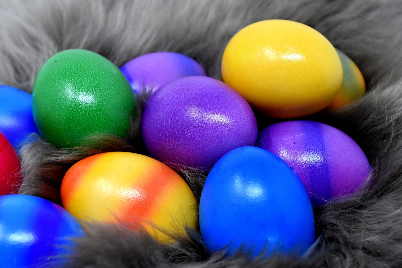 Nikon D7200 sample photo. Easter eggs, colorful, color photography