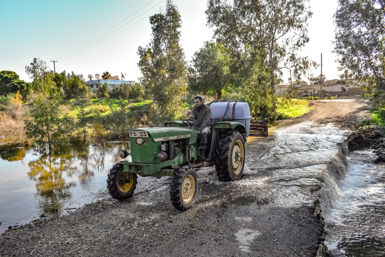 Nikon D3300 sample photo. Tractor, agriculture, vehicle photography