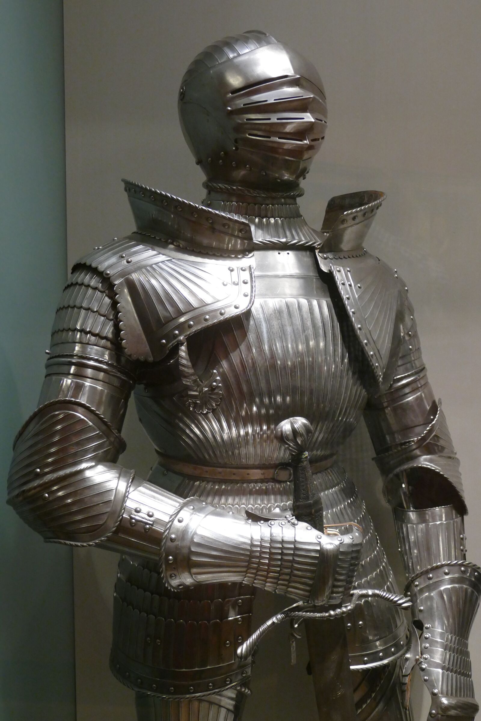 Panasonic Lumix DMC-FZ1000 sample photo. Knight, armor, sword photography