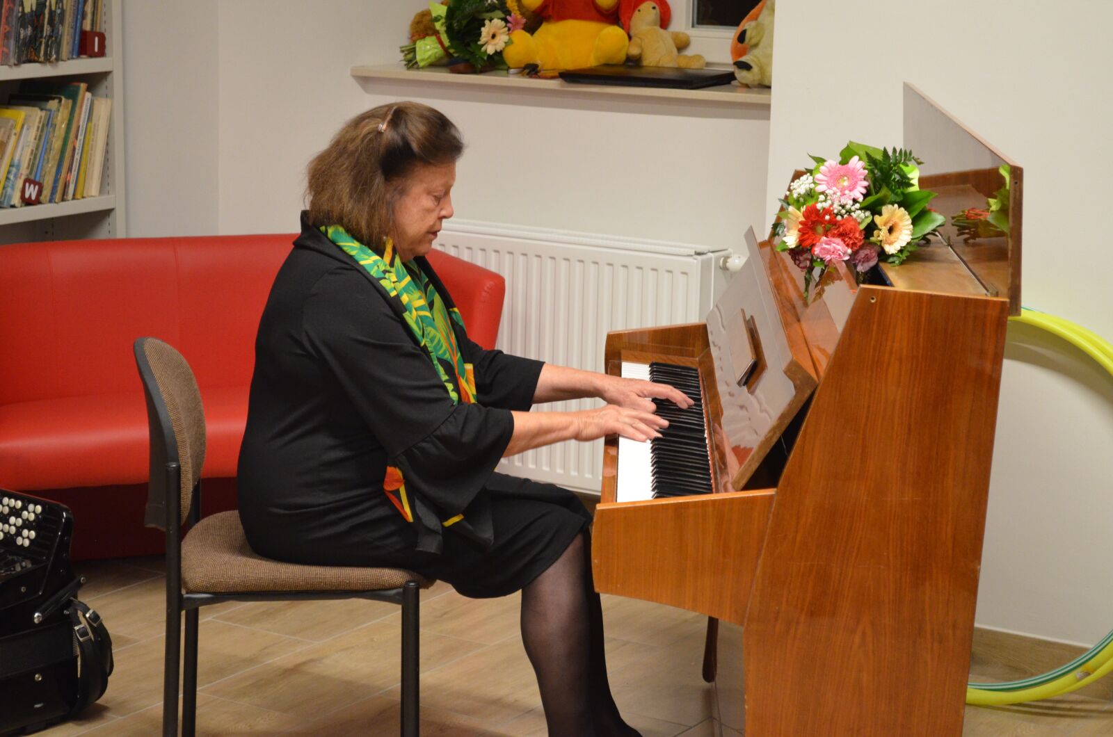 Nikon D5100 sample photo. Dedek, pianist, rave photography