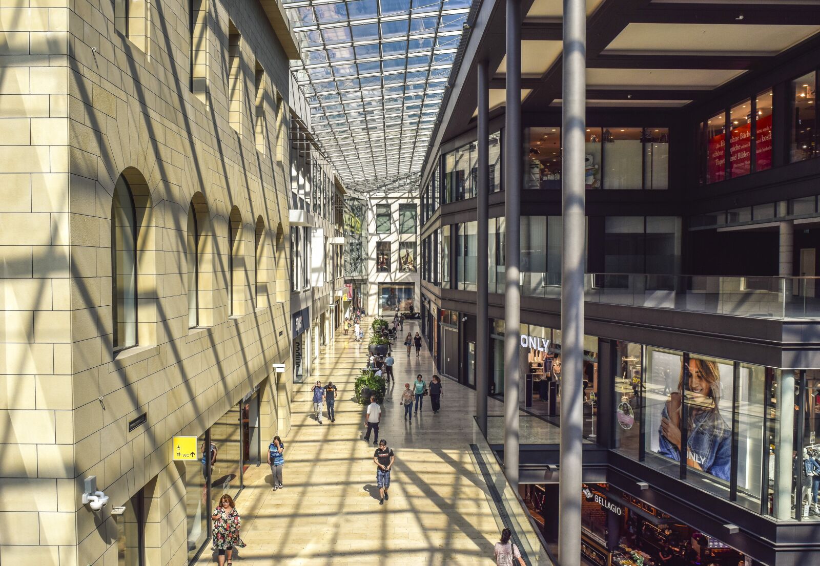 Nikon D3300 sample photo. Architecture, shopping centre, shopping photography