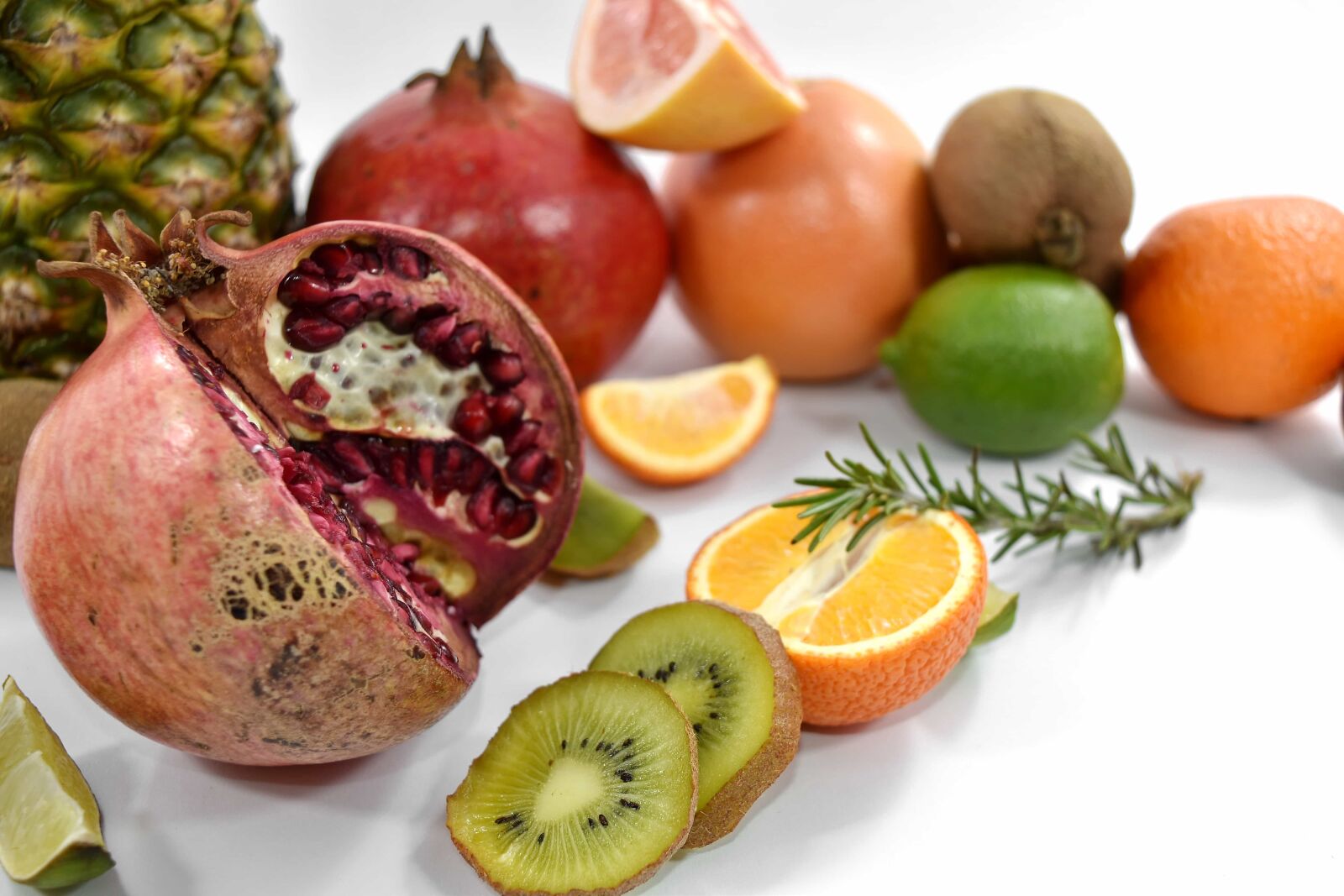 Nikon D5500 sample photo. Exotic, fresh, grapefruit, kiwi photography