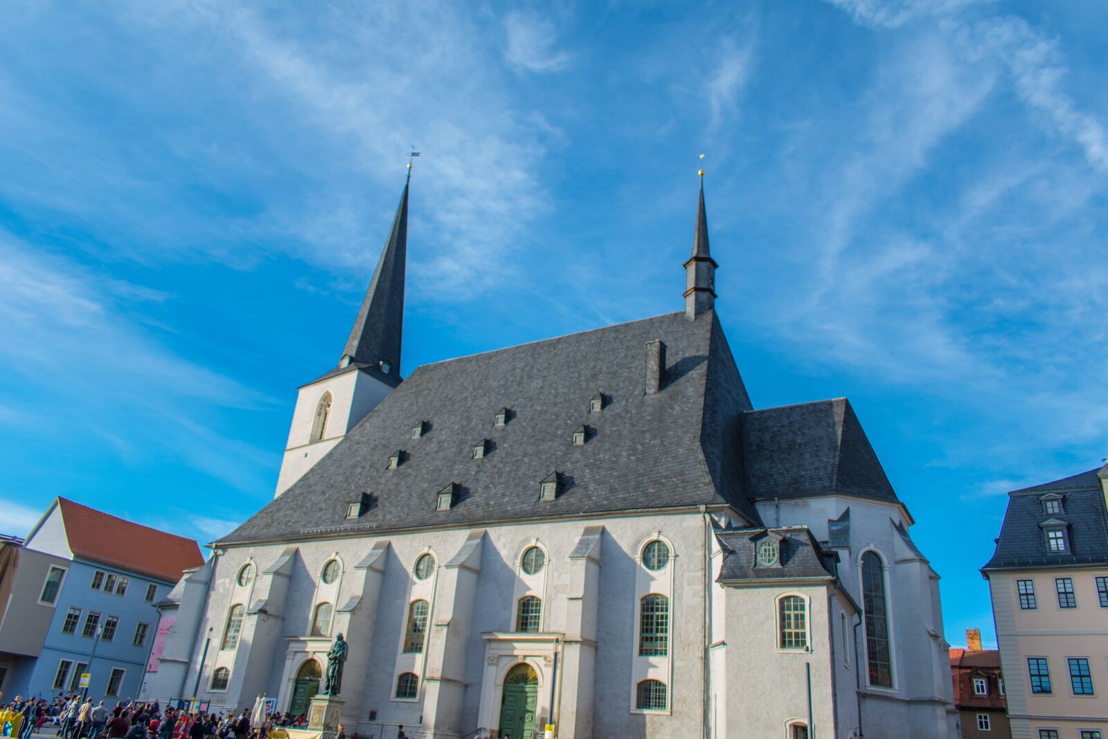 Nikon D5600 sample photo. Weimar, church, germany photography