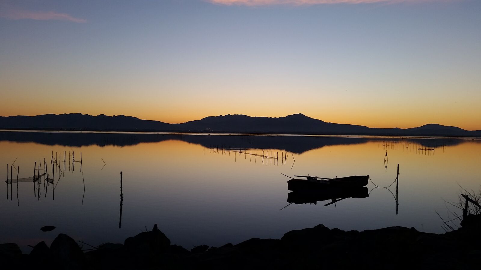 Samsung Galaxy S5 sample photo. Abendstimmung, sea, water photography