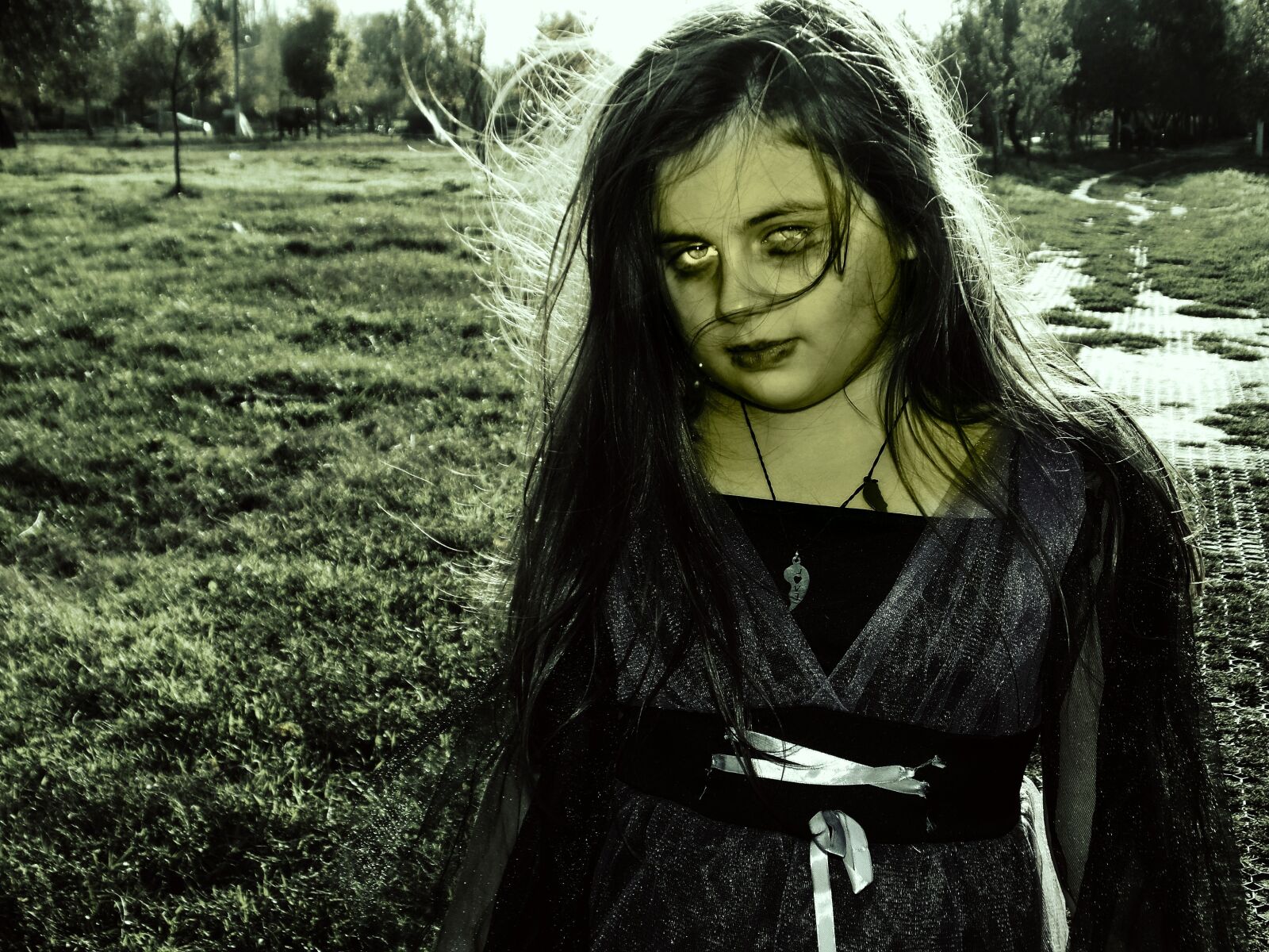Nikon Coolpix L810 sample photo. Witch, black, scary photography
