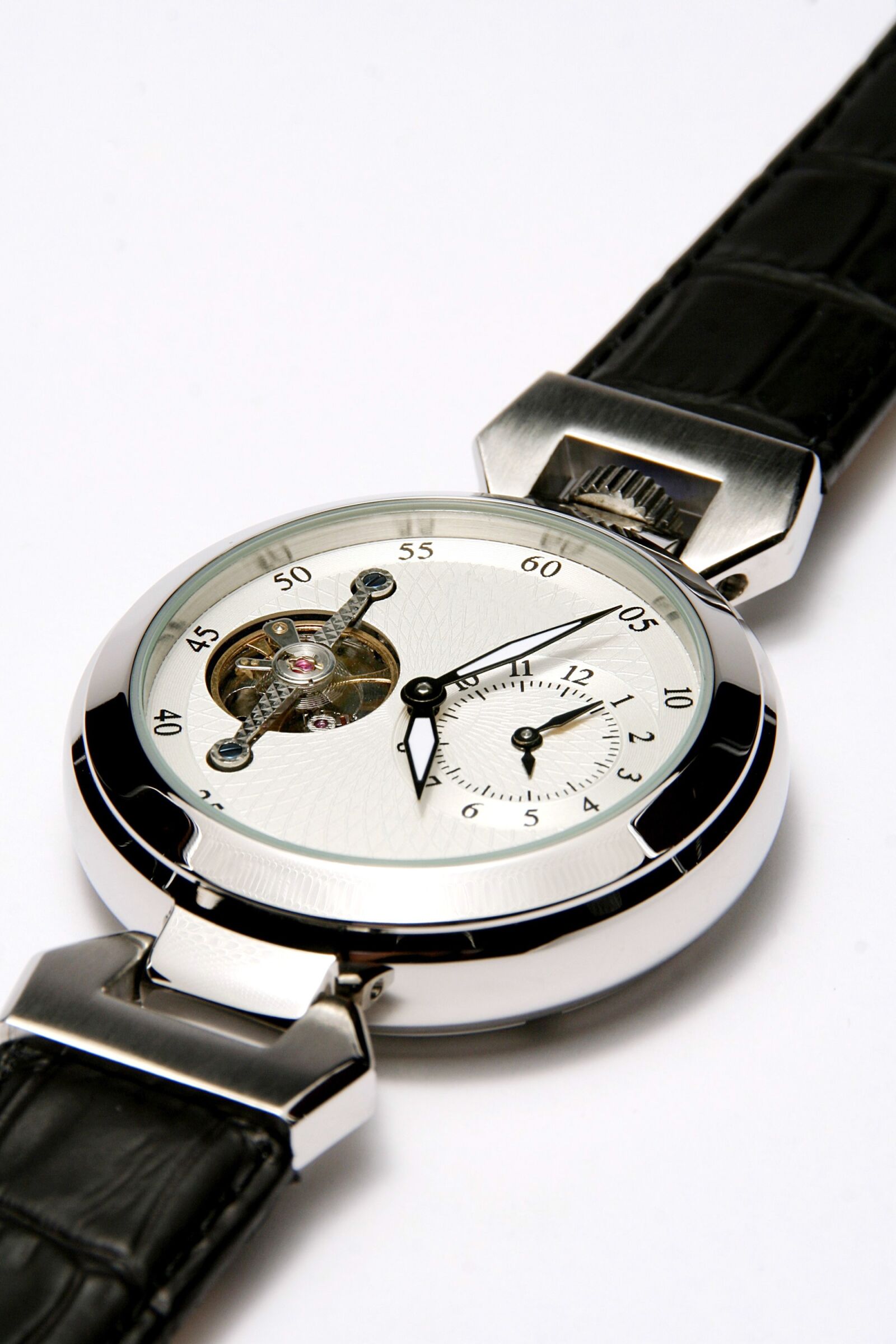 Canon EOS 350D (EOS Digital Rebel XT / EOS Kiss Digital N) sample photo. Wrist watch, mens, chronometer photography