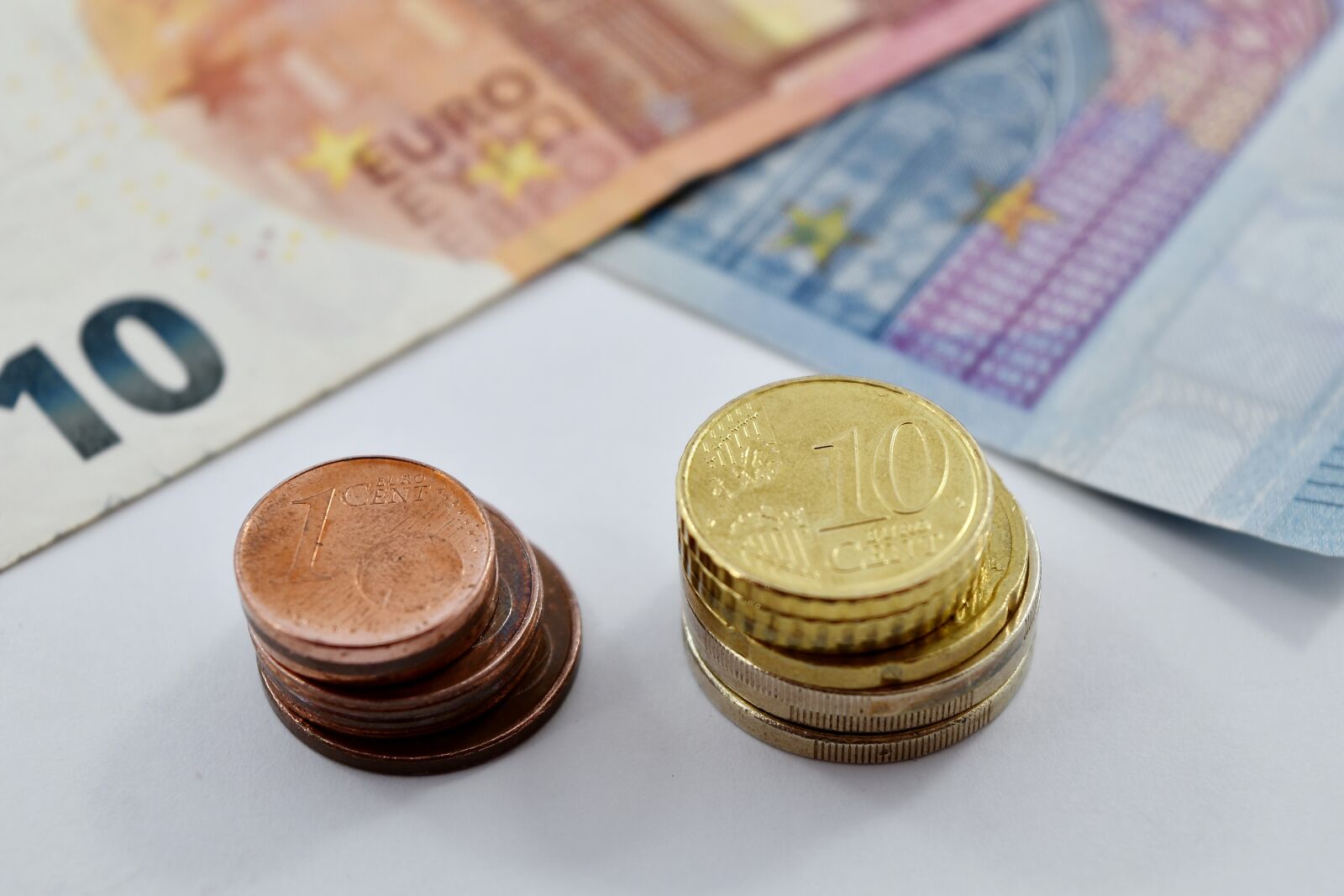 Nikon D5500 sample photo. Cent, coins, stacks, achievement photography