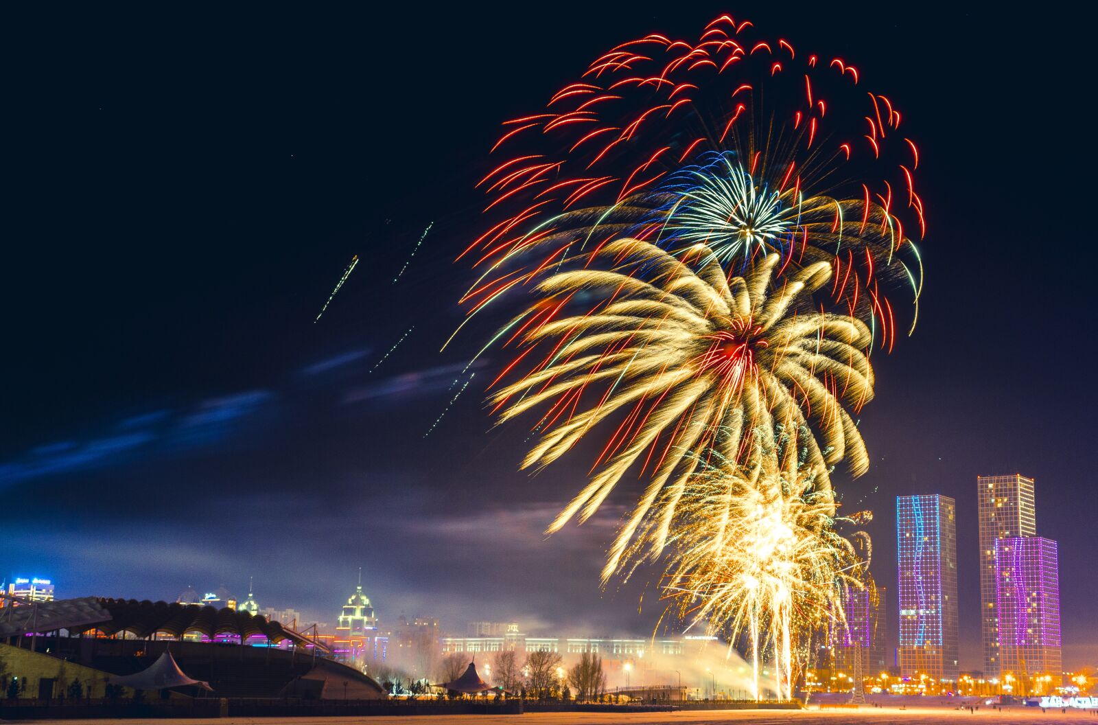Nikon D5300 sample photo. Fireworks, bright, dark photography