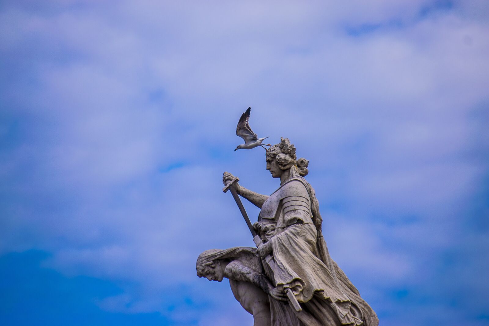 Nikon D5300 sample photo. Statue, rome, marble photography