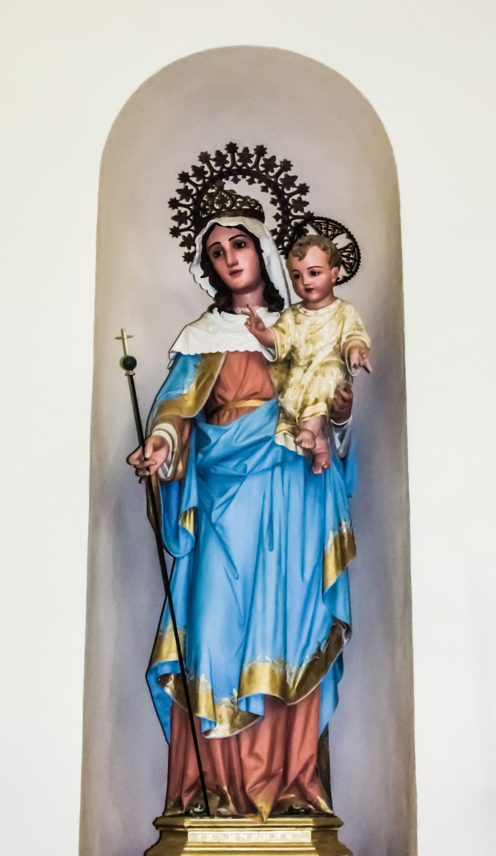 Canon PowerShot SX400 IS sample photo. Virgin mary, jesus christ photography