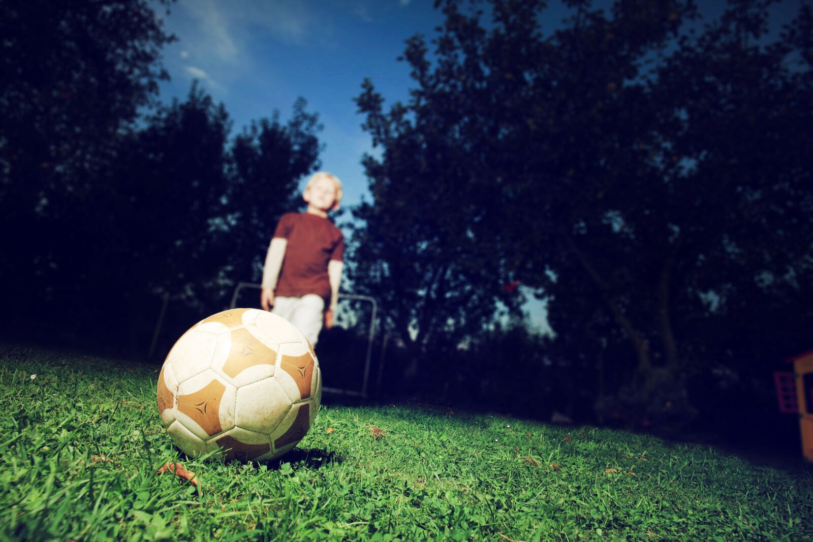 Canon EOS-1Ds Mark III sample photo. Child, football, education photography