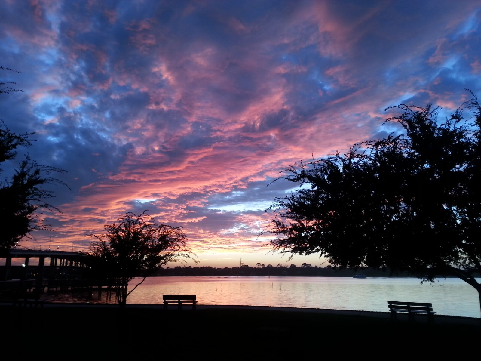 Samsung Galaxy S3 sample photo. River, sunset, clouds photography