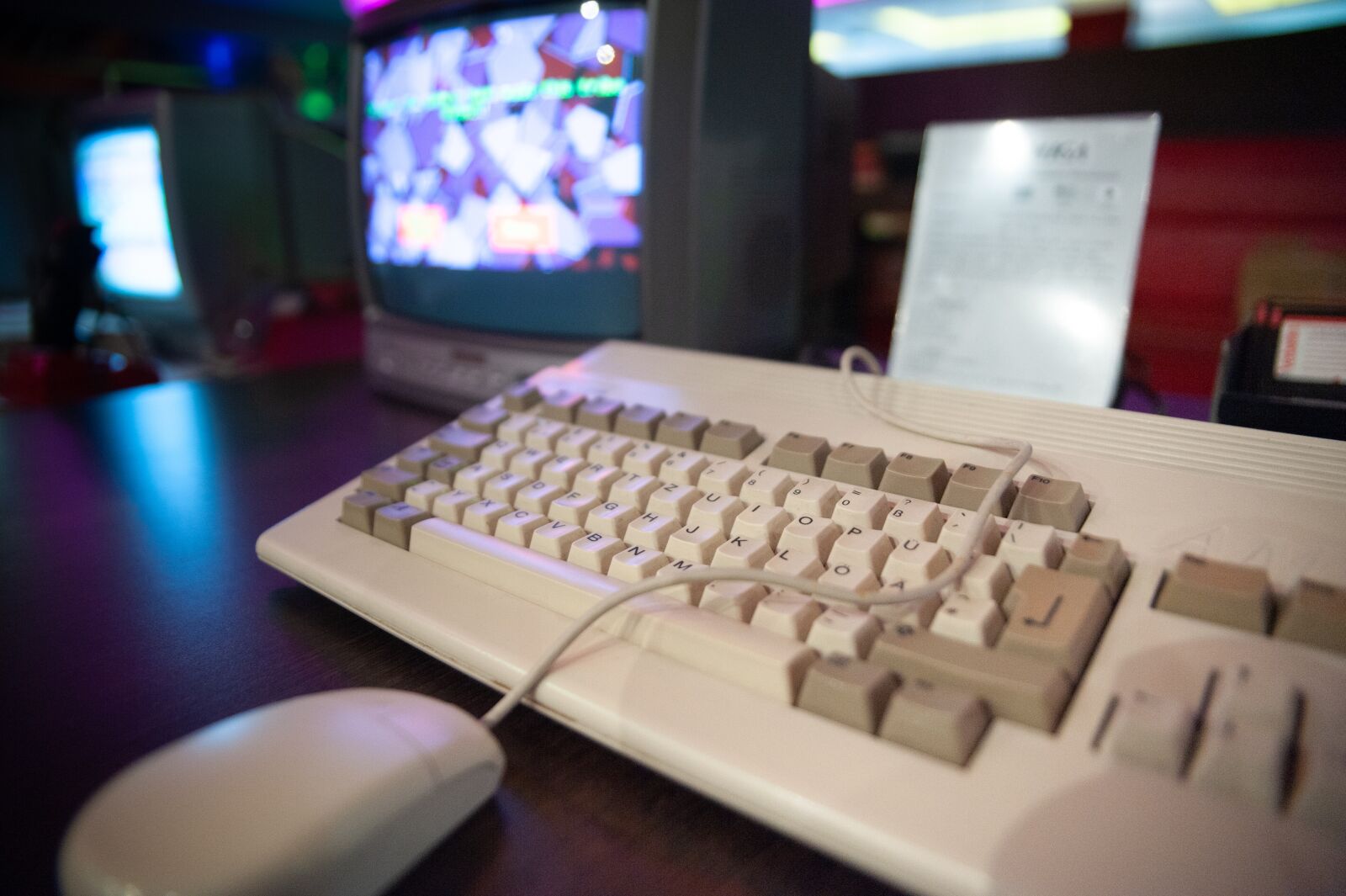 Nikon D700 sample photo. Amiga, computer, retro photography