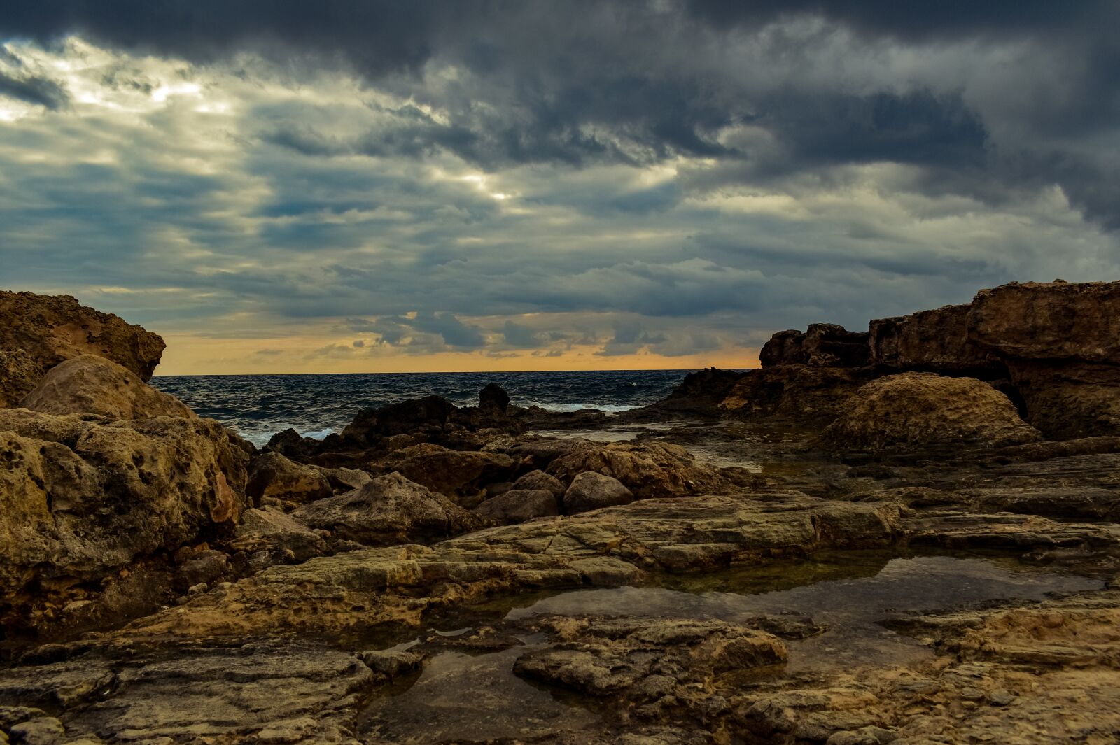Nikon D3300 sample photo. Rocky coast, rock, sea photography