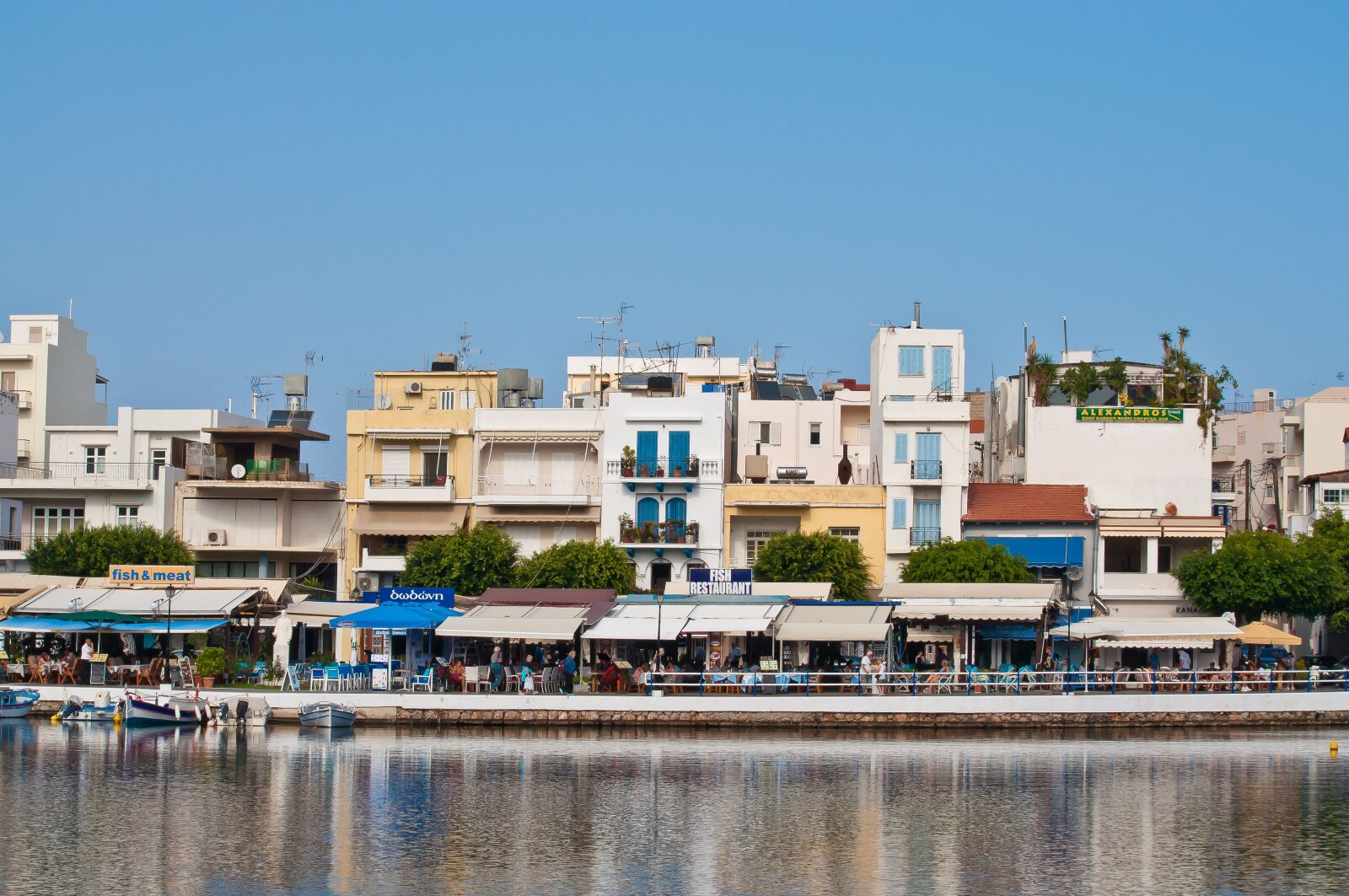 Nikon D90 sample photo. Greece, agios nikolaus, city photography