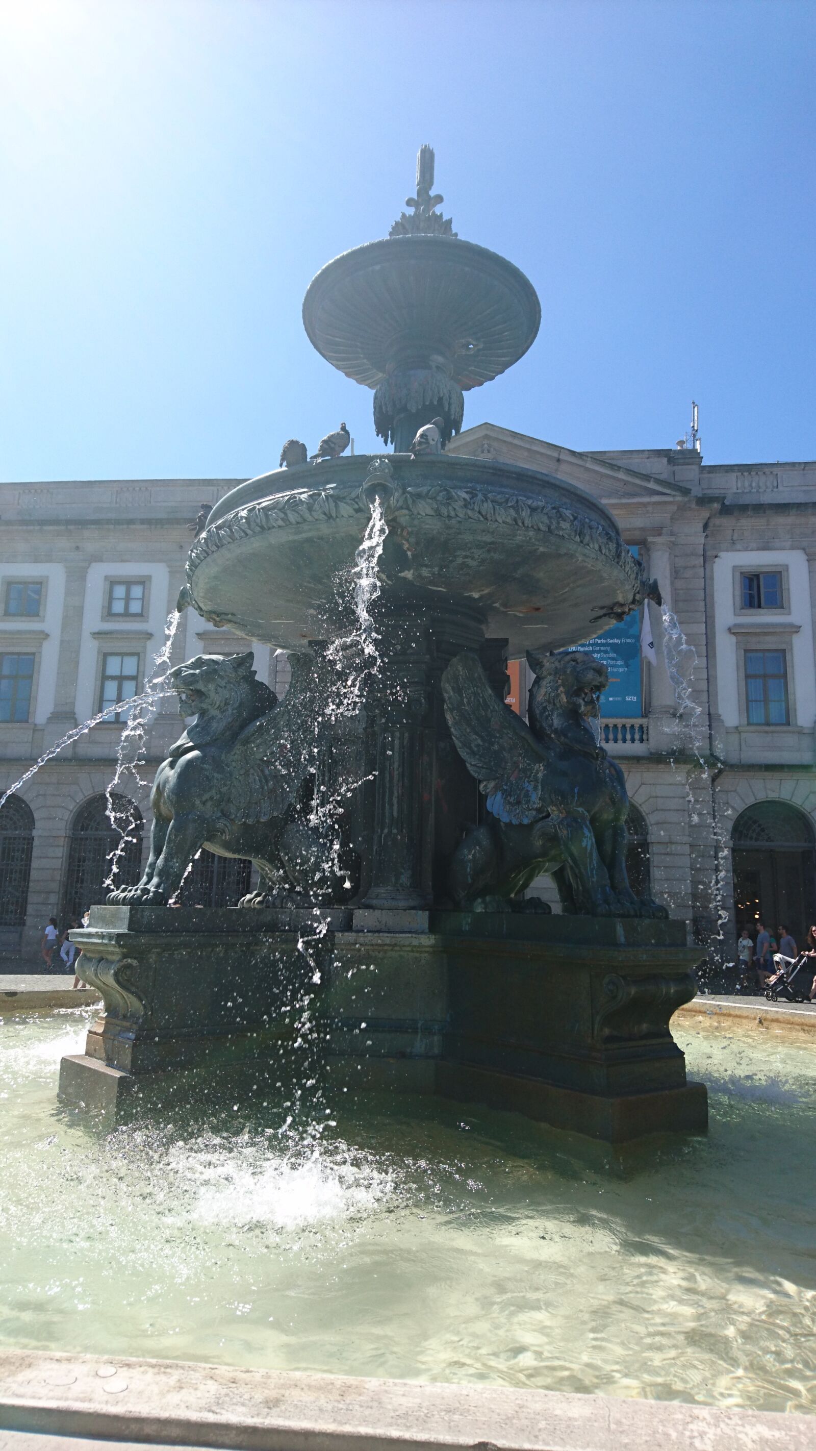 Sony Xperia Z5 sample photo. Portugal, summer, fountain photography